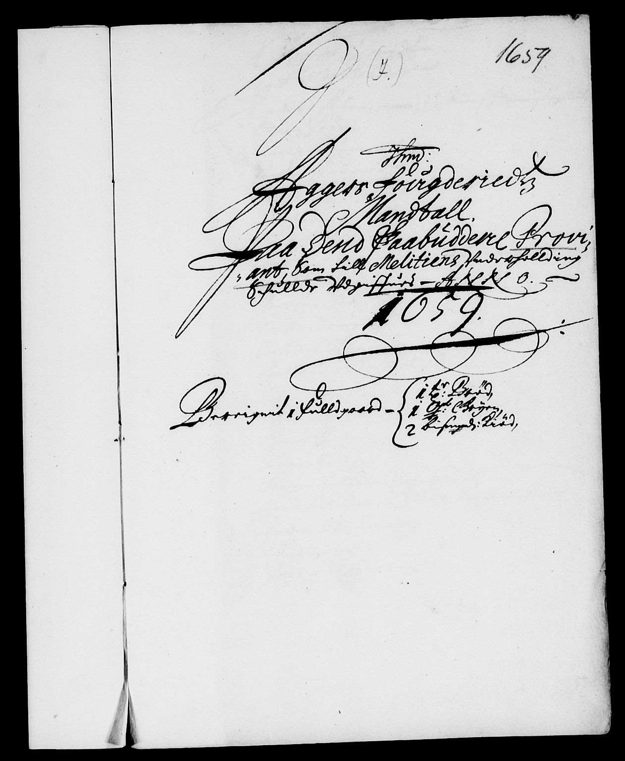 Rentekammeret inntil 1814, Reviderte regnskaper, Lensregnskaper, AV/RA-EA-5023/R/Rb/Rba/L0253: Akershus len, 1659-1660