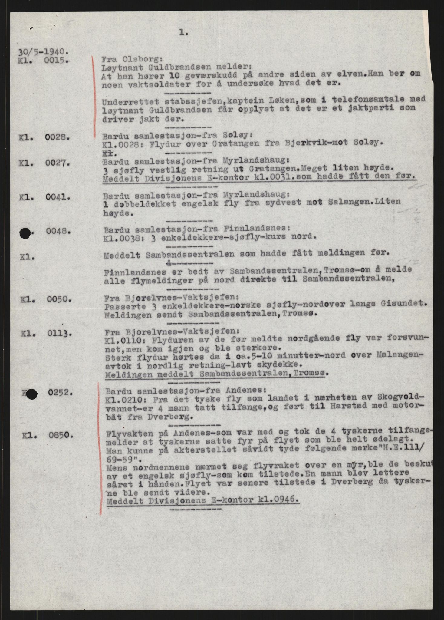 Forsvaret, Forsvarets krigshistoriske avdeling, AV/RA-RAFA-2017/Y/Yb/L0133: II-C-11-600  -  6. Divisjon: Divisjonskommandoen, 1940, s. 888