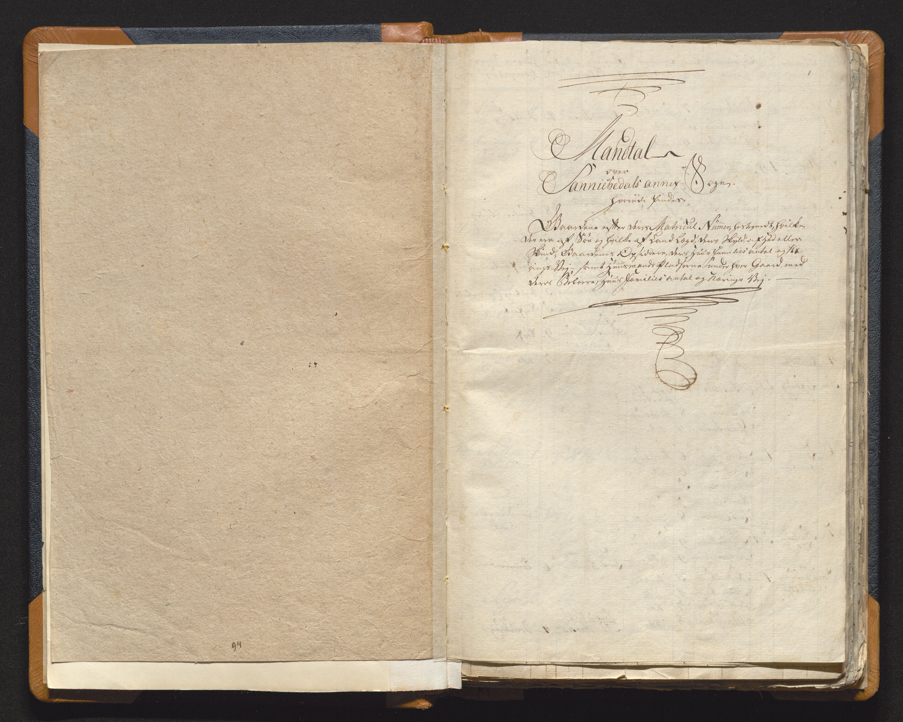 Bratsberg len og amt, AV/SAKO-A-943/I/I34/L0342/0019: Diverse manntall og fortegnelser / Manntall for prestegjeldene i Bratsberg amt, 1782, s. 1a