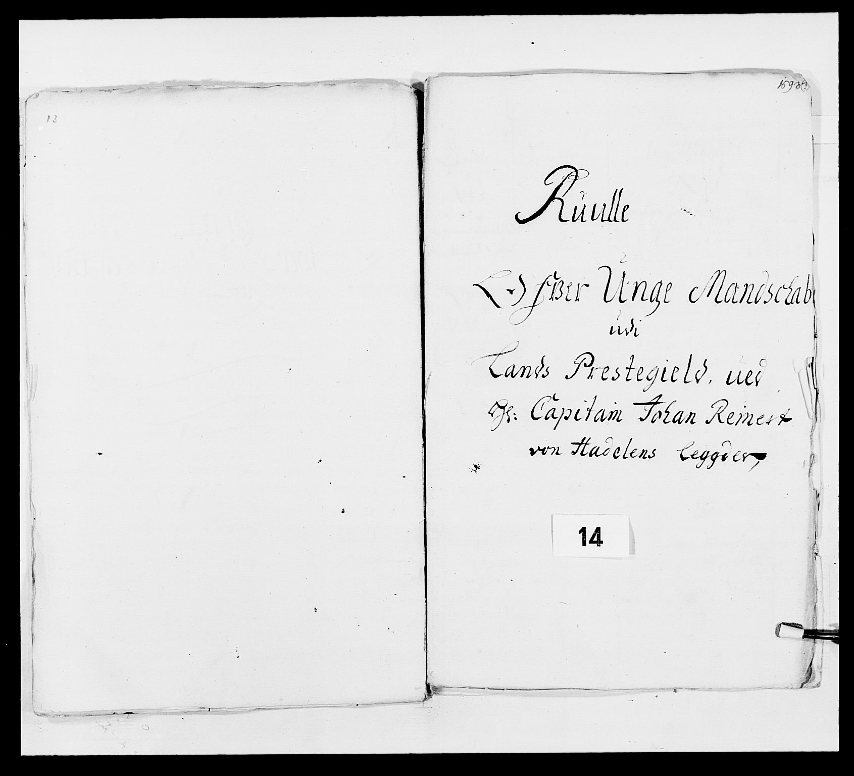 Kommanderende general (KG I) med Det norske krigsdirektorium, AV/RA-EA-5419/E/Ea/L0499: Opplandske regiment, 1690-1693, s. 136