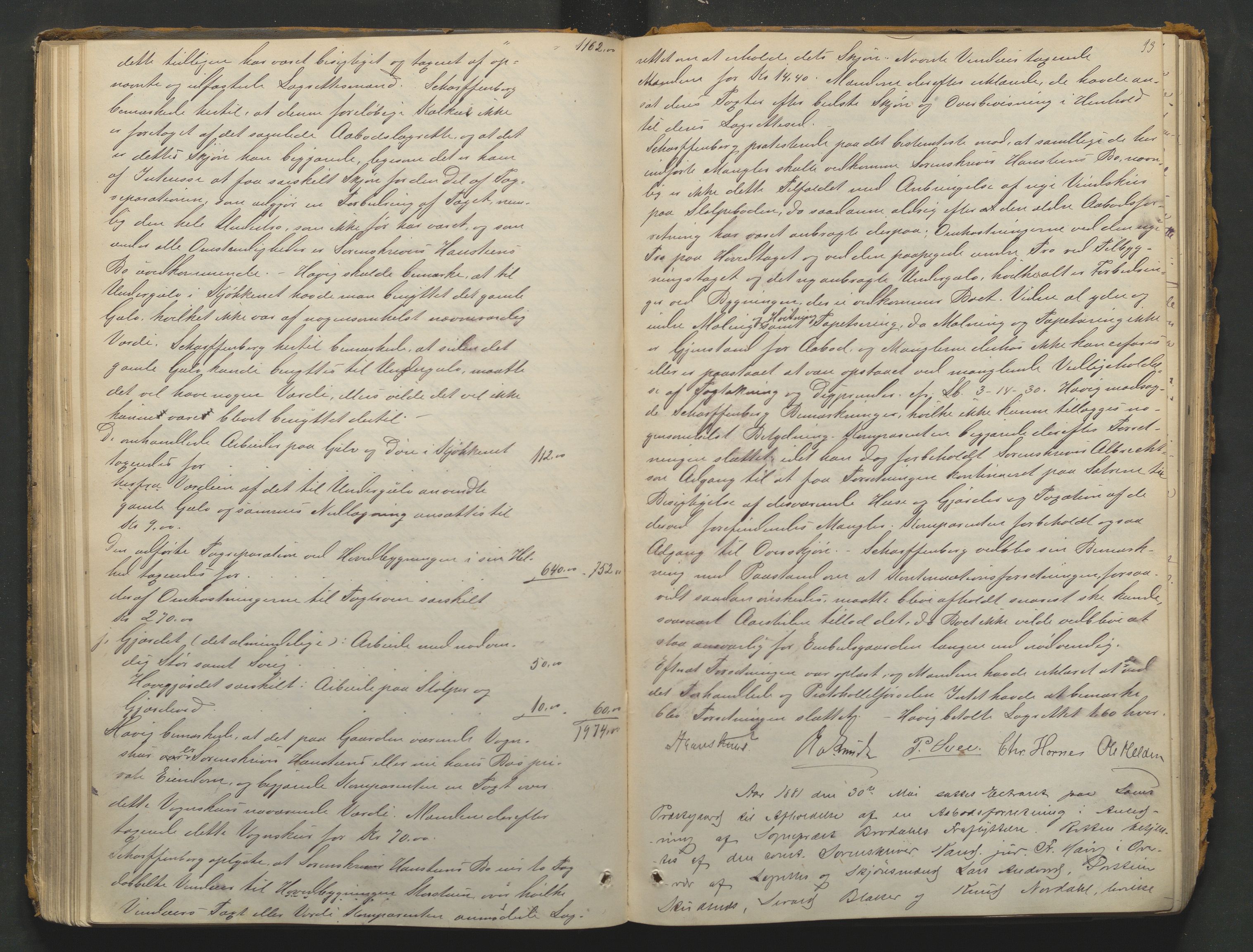 Nord-Gudbrandsdal tingrett, AV/SAH-TING-002/G/Gc/Gcb/L0004: Ekstrarettsprotokoll for åstedssaker, 1876-1887, s. 92b-93a