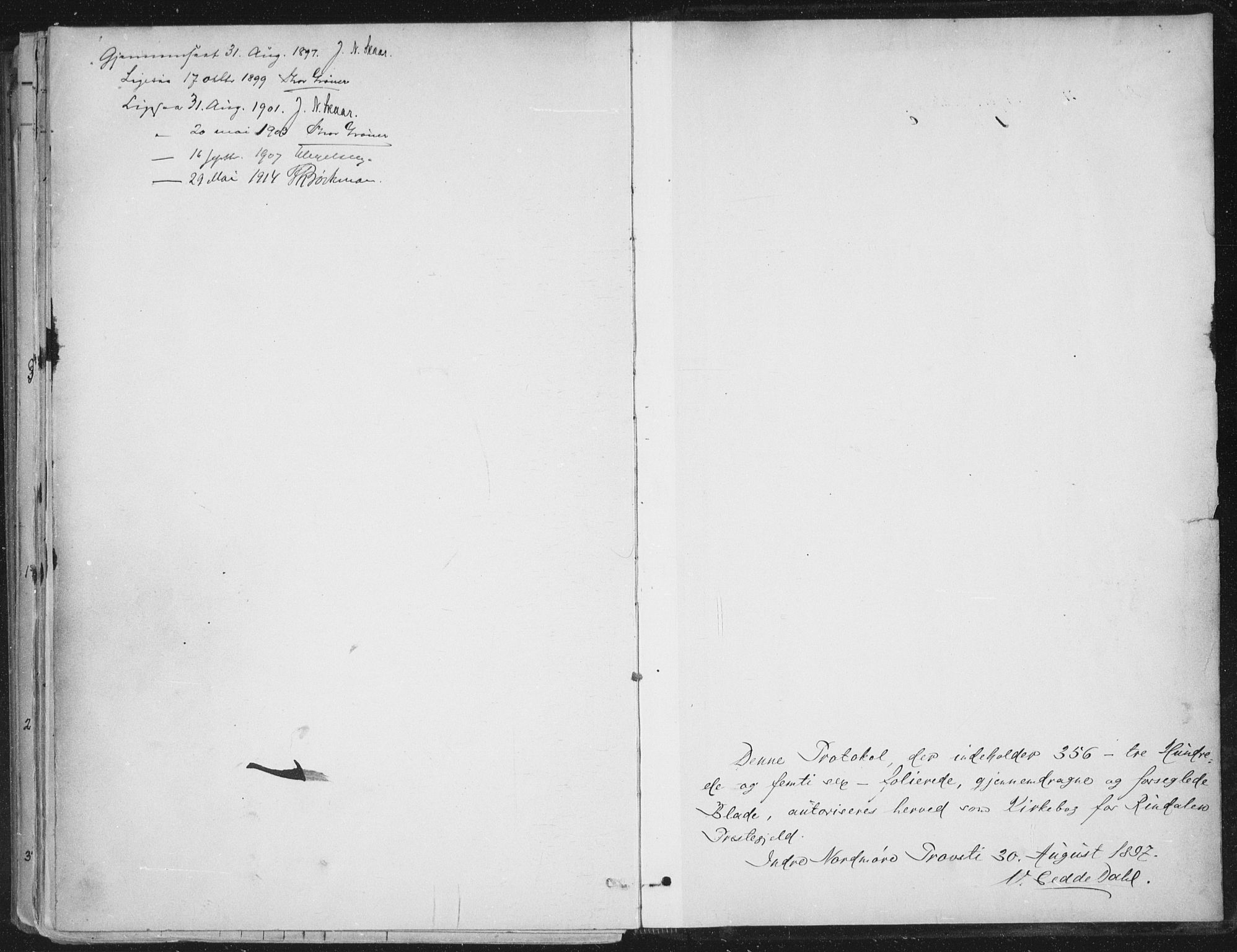 Ministerialprotokoller, klokkerbøker og fødselsregistre - Møre og Romsdal, AV/SAT-A-1454/598/L1072: Ministerialbok nr. 598A06, 1896-1910