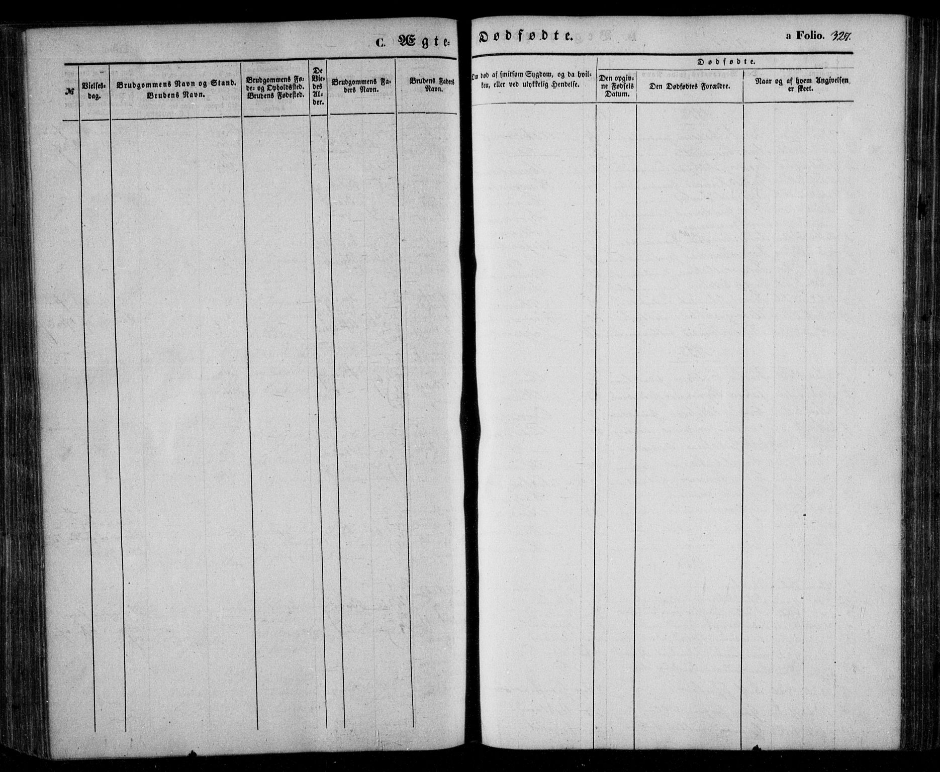 Åmli sokneprestkontor, AV/SAK-1111-0050/F/Fa/Fac/L0008: Ministerialbok nr. A 8, 1852-1869, s. 327