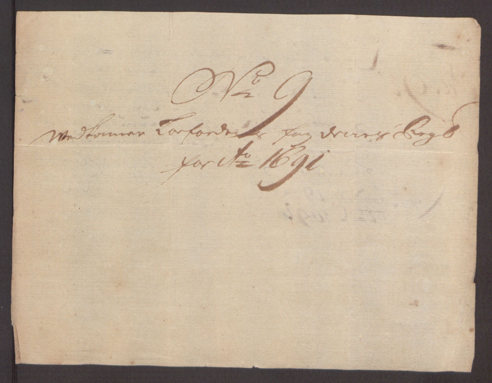 Rentekammeret inntil 1814, Reviderte regnskaper, Fogderegnskap, AV/RA-EA-4092/R67/L4675: Fogderegnskap Vesterålen, Andenes og Lofoten, 1691-1693, s. 106