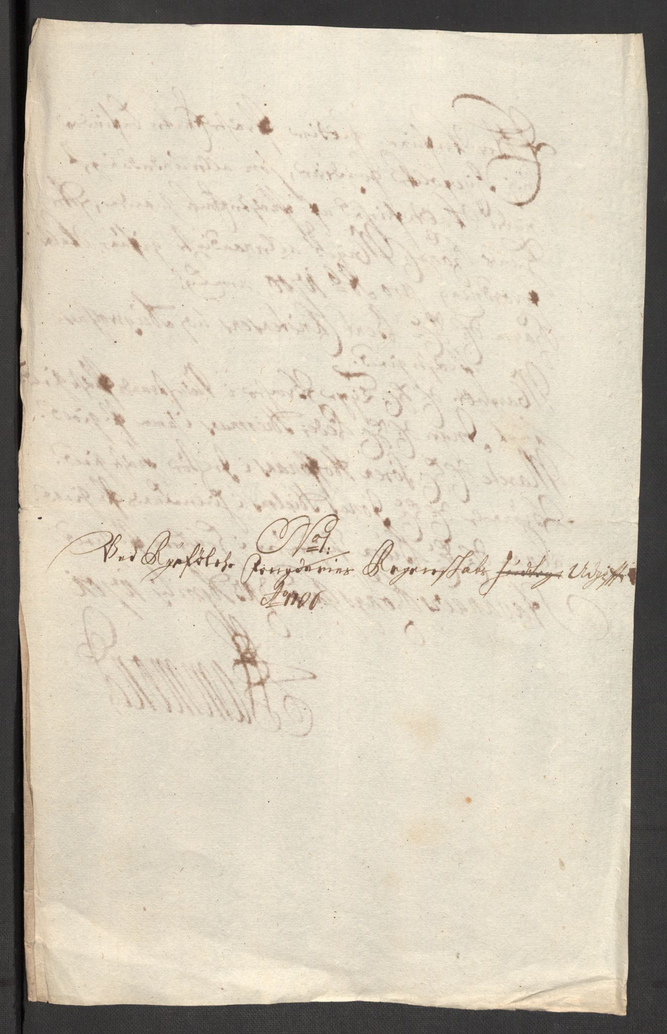 Rentekammeret inntil 1814, Reviderte regnskaper, Fogderegnskap, RA/EA-4092/R47/L2858: Fogderegnskap Ryfylke, 1697-1700, s. 408