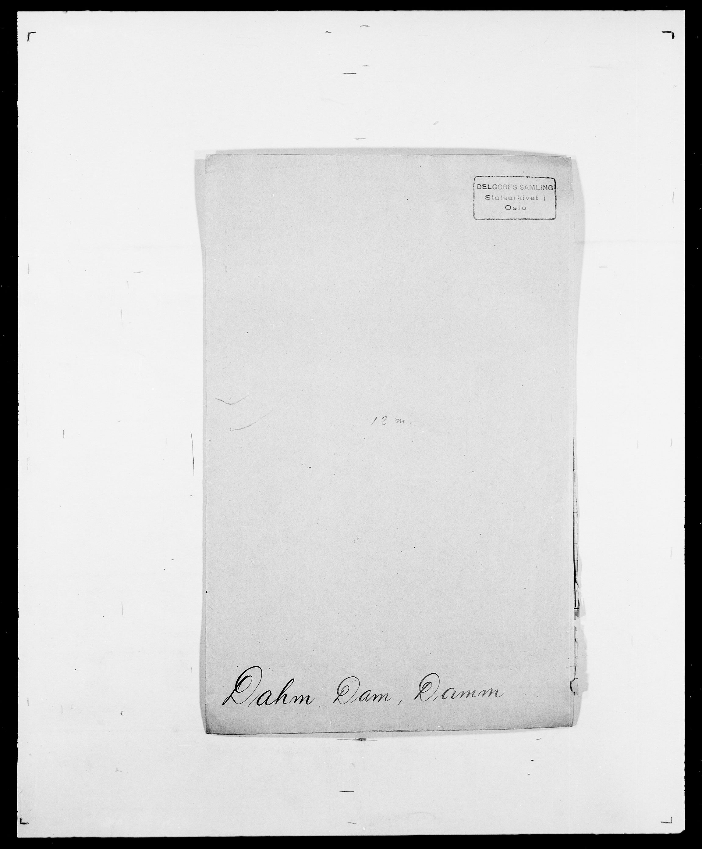 Delgobe, Charles Antoine - samling, SAO/PAO-0038/D/Da/L0009: Dahl - v. Düren, s. 222