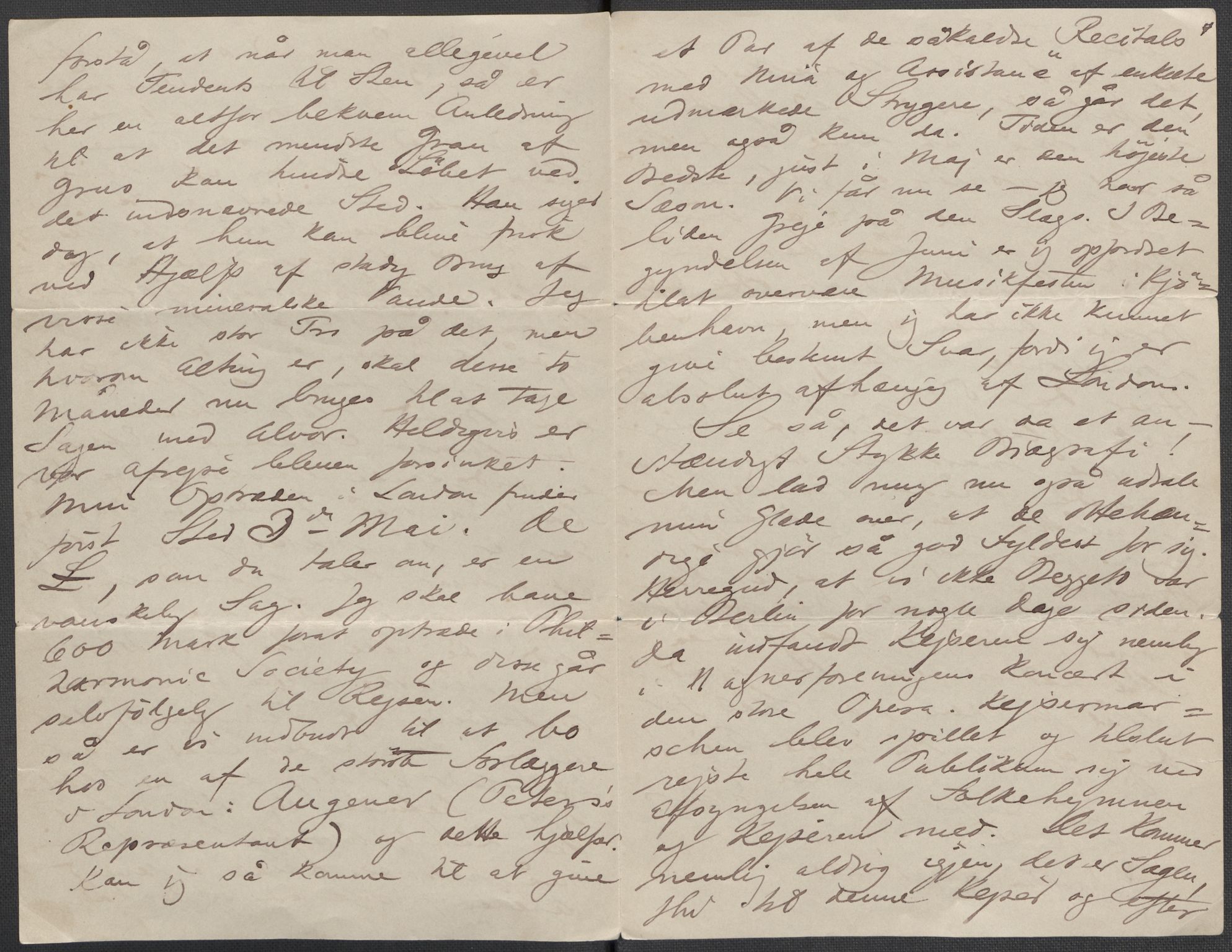 Beyer, Frants, AV/RA-PA-0132/F/L0001: Brev fra Edvard Grieg til Frantz Beyer og "En del optegnelser som kan tjene til kommentar til brevene" av Marie Beyer, 1872-1907, s. 266