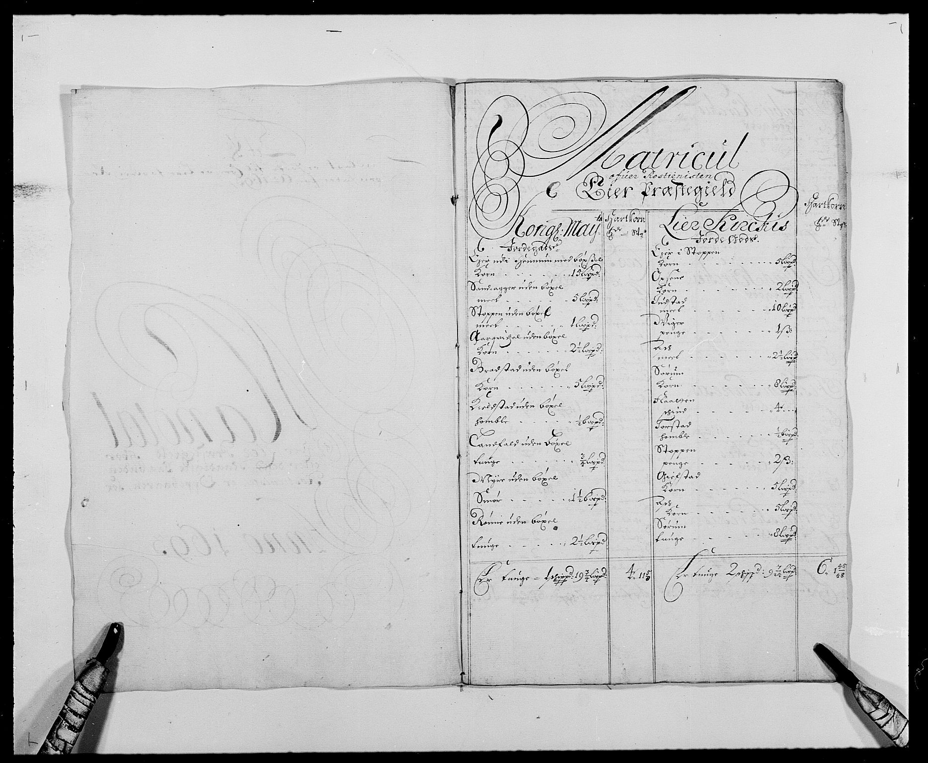 Rentekammeret inntil 1814, Reviderte regnskaper, Fogderegnskap, AV/RA-EA-4092/R28/L1690: Fogderegnskap Eiker og Lier, 1692-1693, s. 204