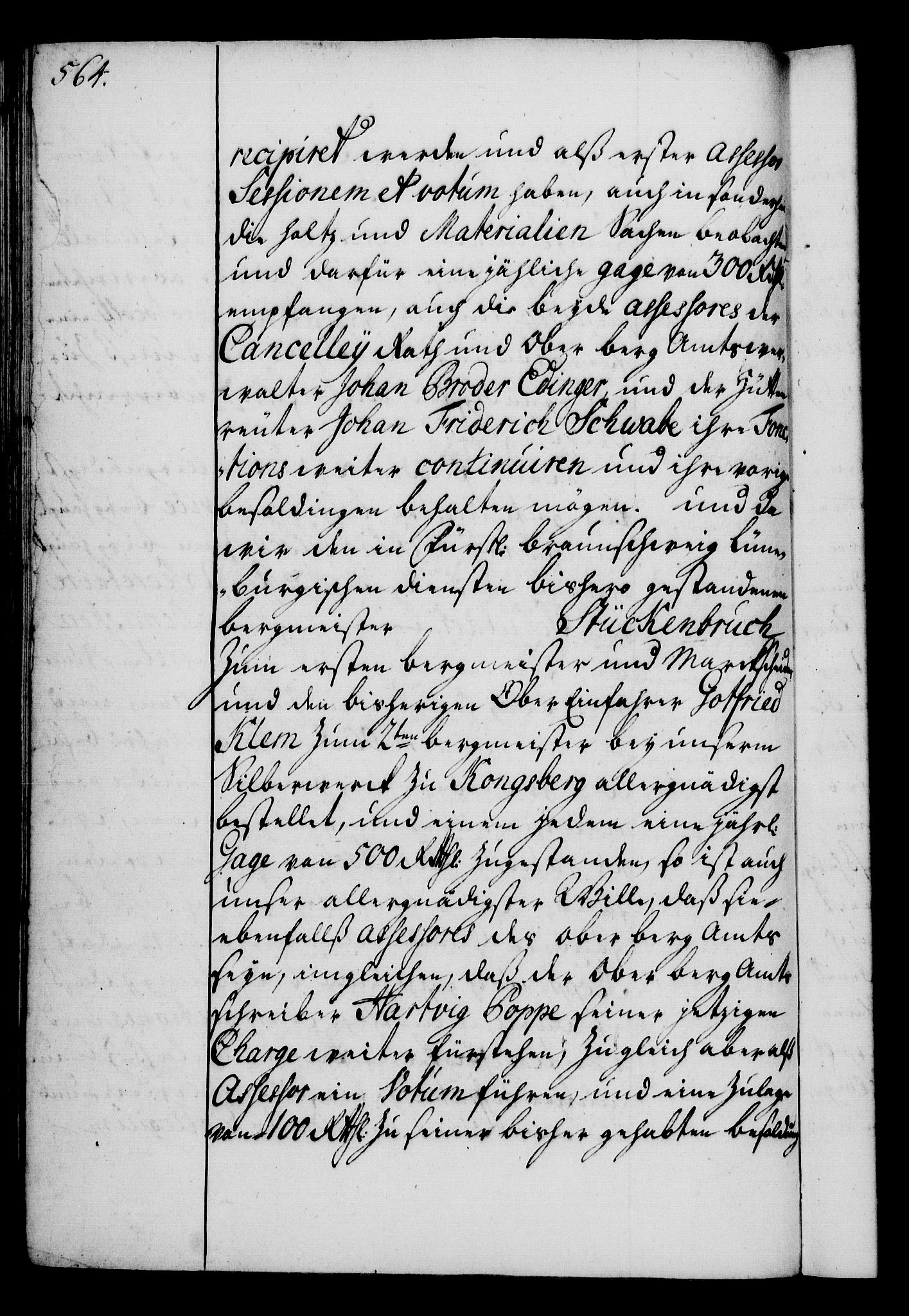 Rentekammeret, Kammerkanselliet, AV/RA-EA-3111/G/Gg/Gga/L0003: Norsk ekspedisjonsprotokoll med register (merket RK 53.3), 1727-1734, s. 564