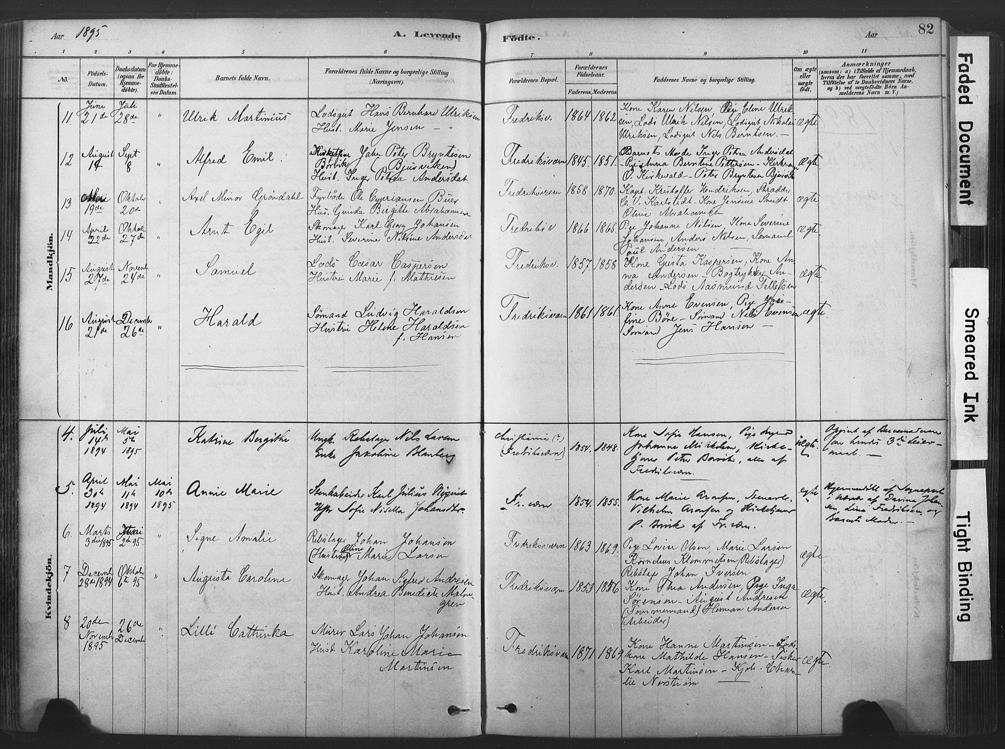 Stavern kirkebøker, AV/SAKO-A-318/F/Fa/L0008: Ministerialbok nr. 8, 1878-1905, s. 82