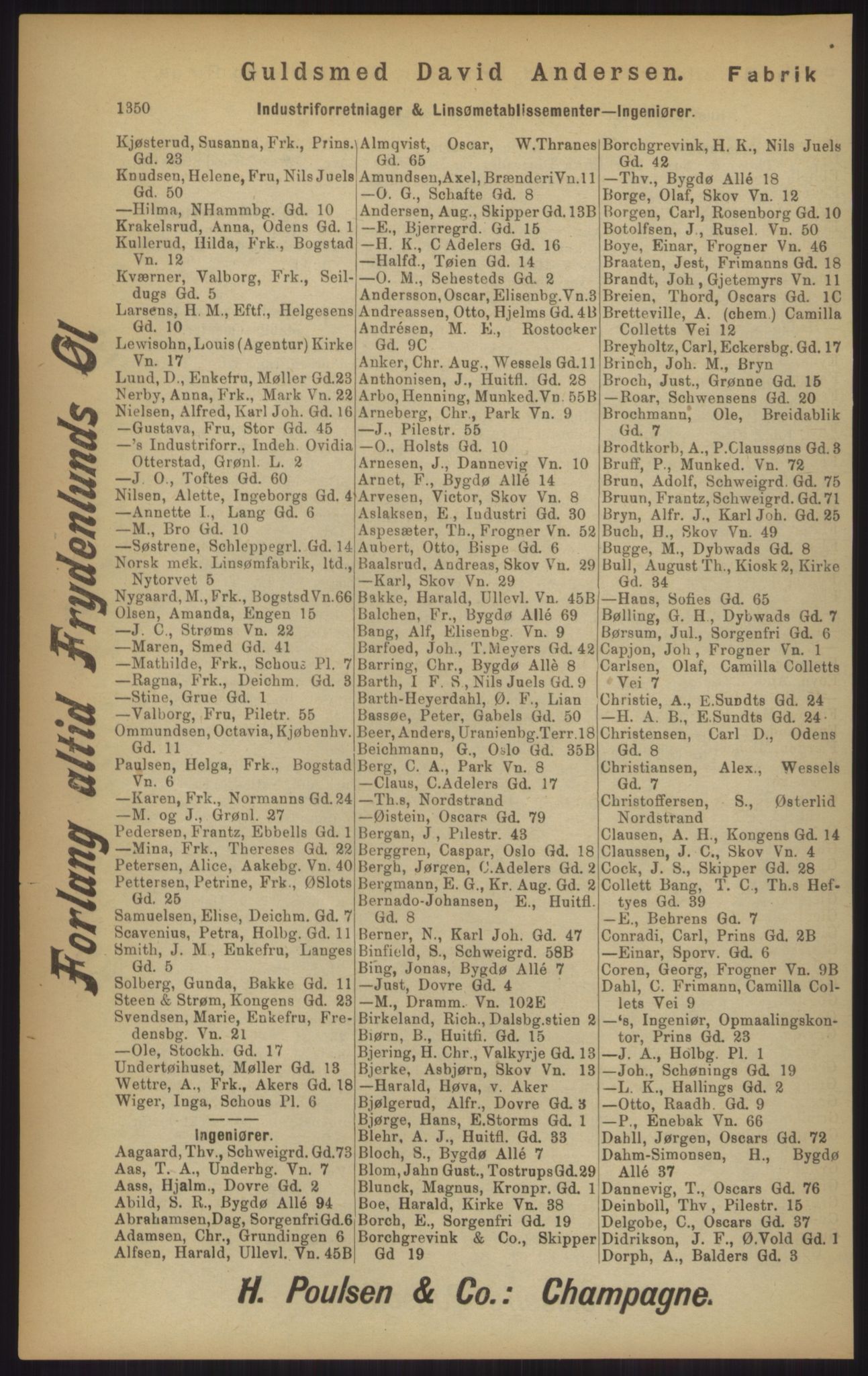 Kristiania/Oslo adressebok, PUBL/-, 1902, s. 1350