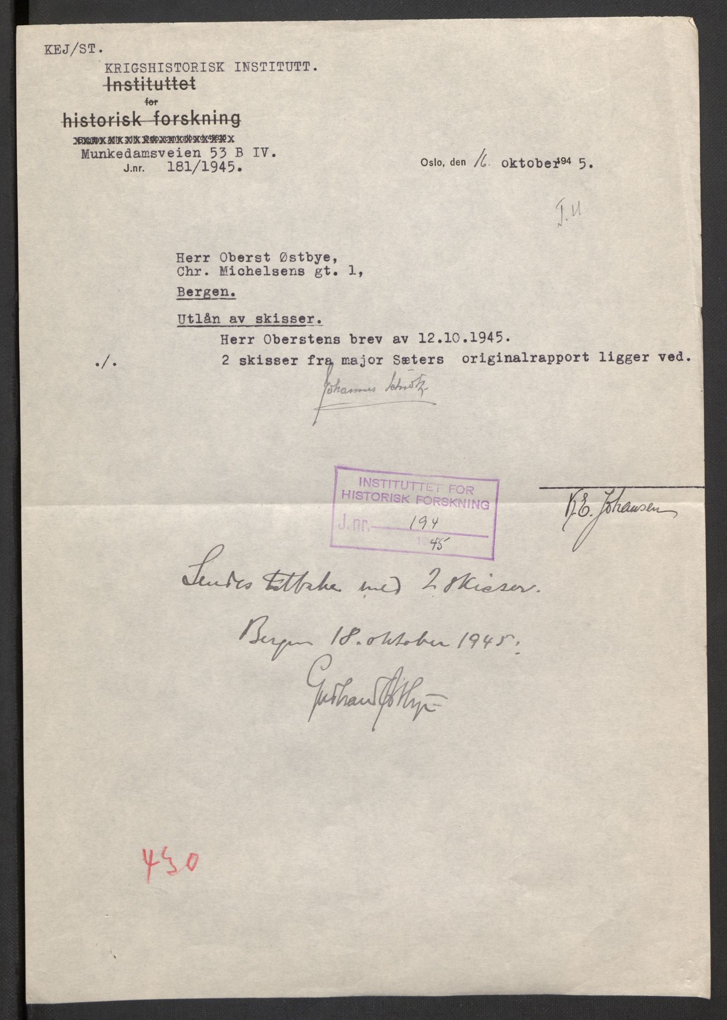 Forsvaret, Forsvarets krigshistoriske avdeling, AV/RA-RAFA-2017/Y/Yb/L0103: II-C-11-420-430  -  4. Divisjon., 1940-1946, s. 711