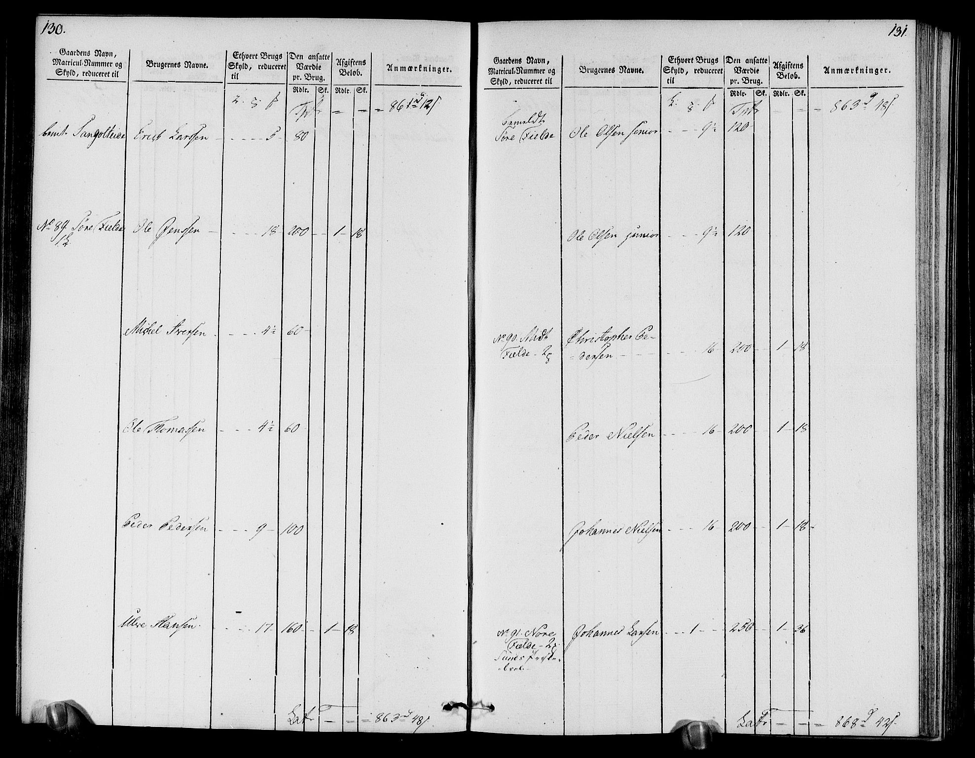 Rentekammeret inntil 1814, Realistisk ordnet avdeling, AV/RA-EA-4070/N/Ne/Nea/L0113: Nordhordland og Voss fogderi. Oppebørselsregister, 1803-1804, s. 69