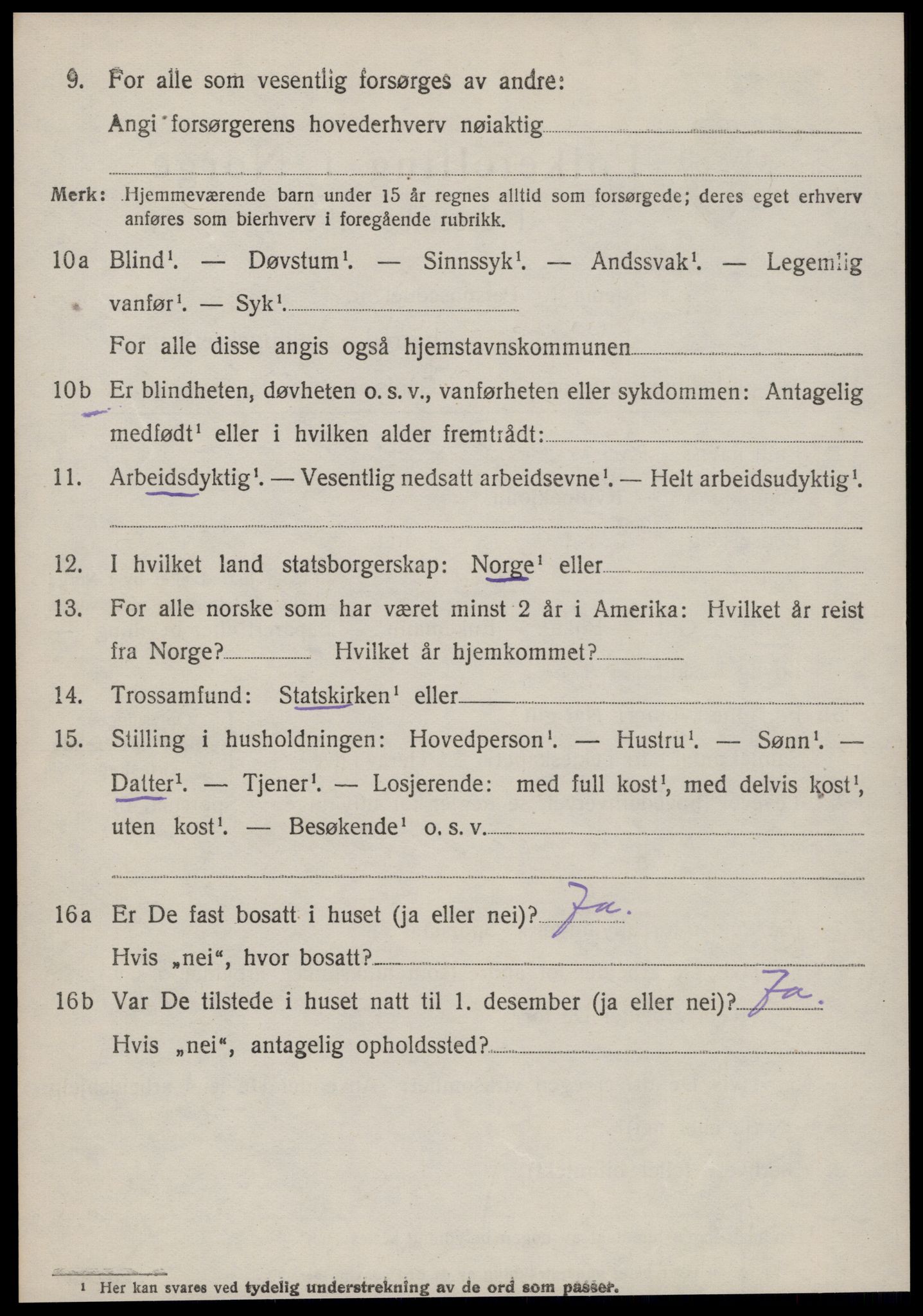 SAT, Folketelling 1920 for 1532 Giske herred, 1920, s. 909