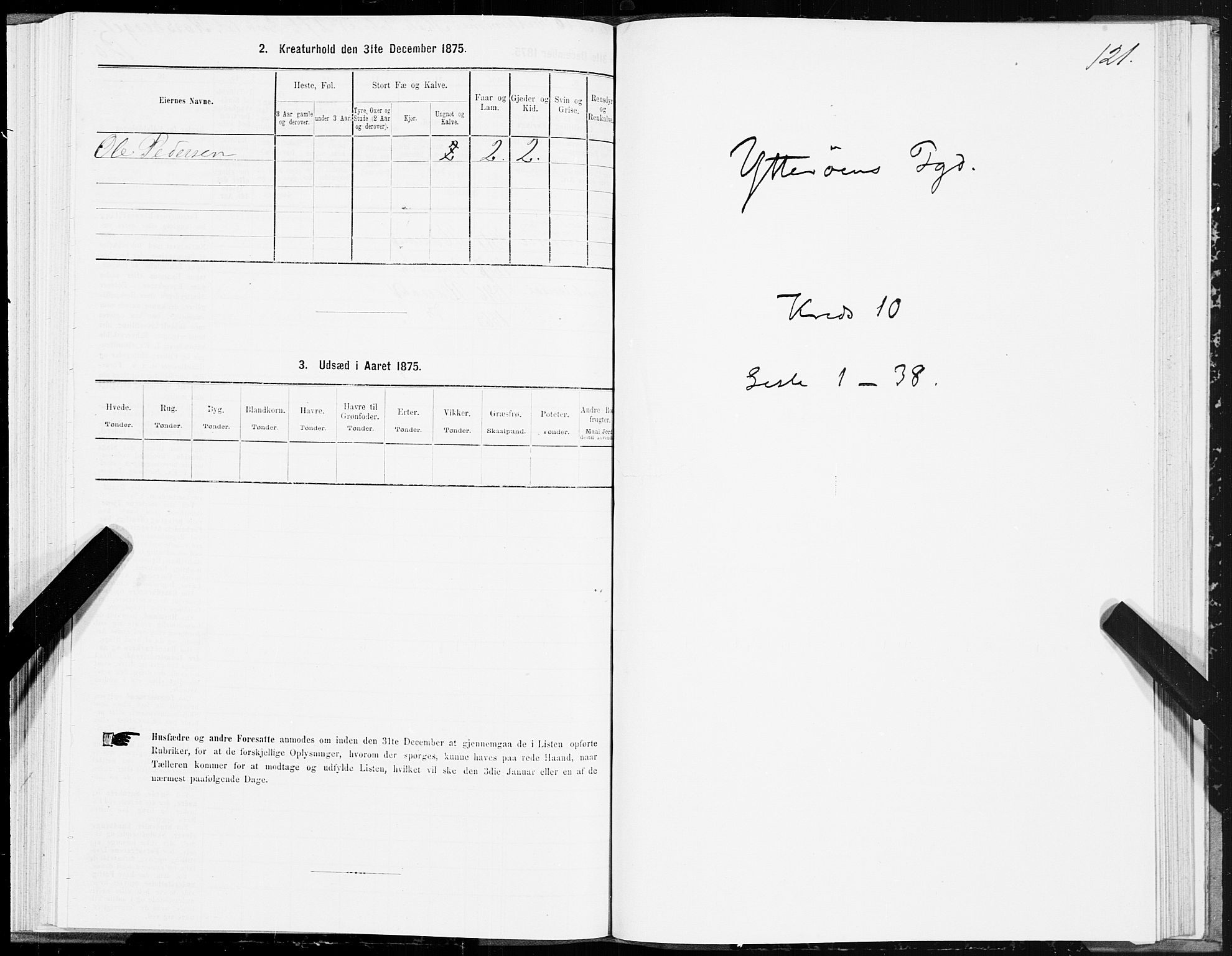 SAT, Folketelling 1875 for 1722P Ytterøy prestegjeld, 1875, s. 5121