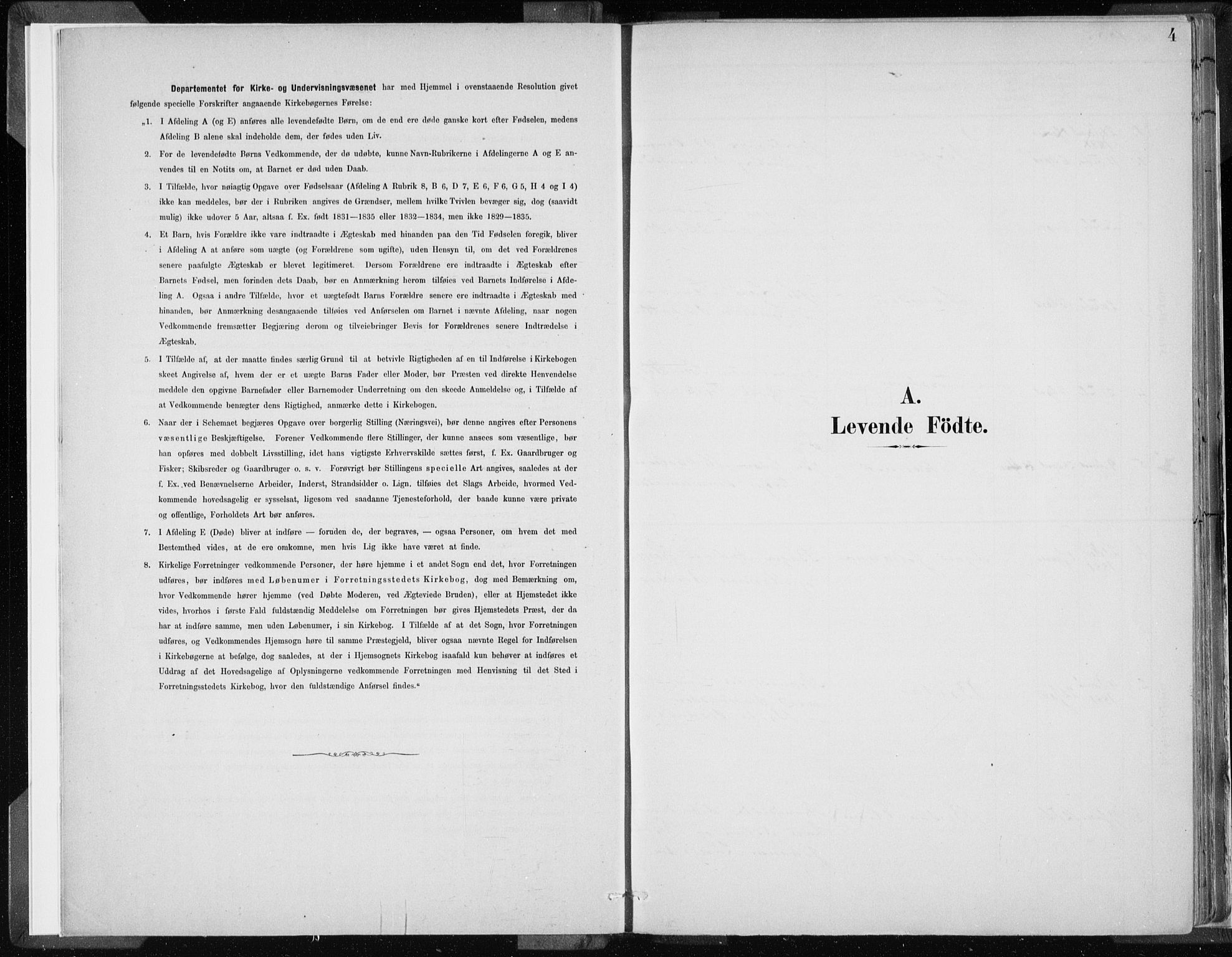 Odda Sokneprestembete, AV/SAB-A-77201/H/Haa: Ministerialbok nr. A  3, 1882-1913, s. 4