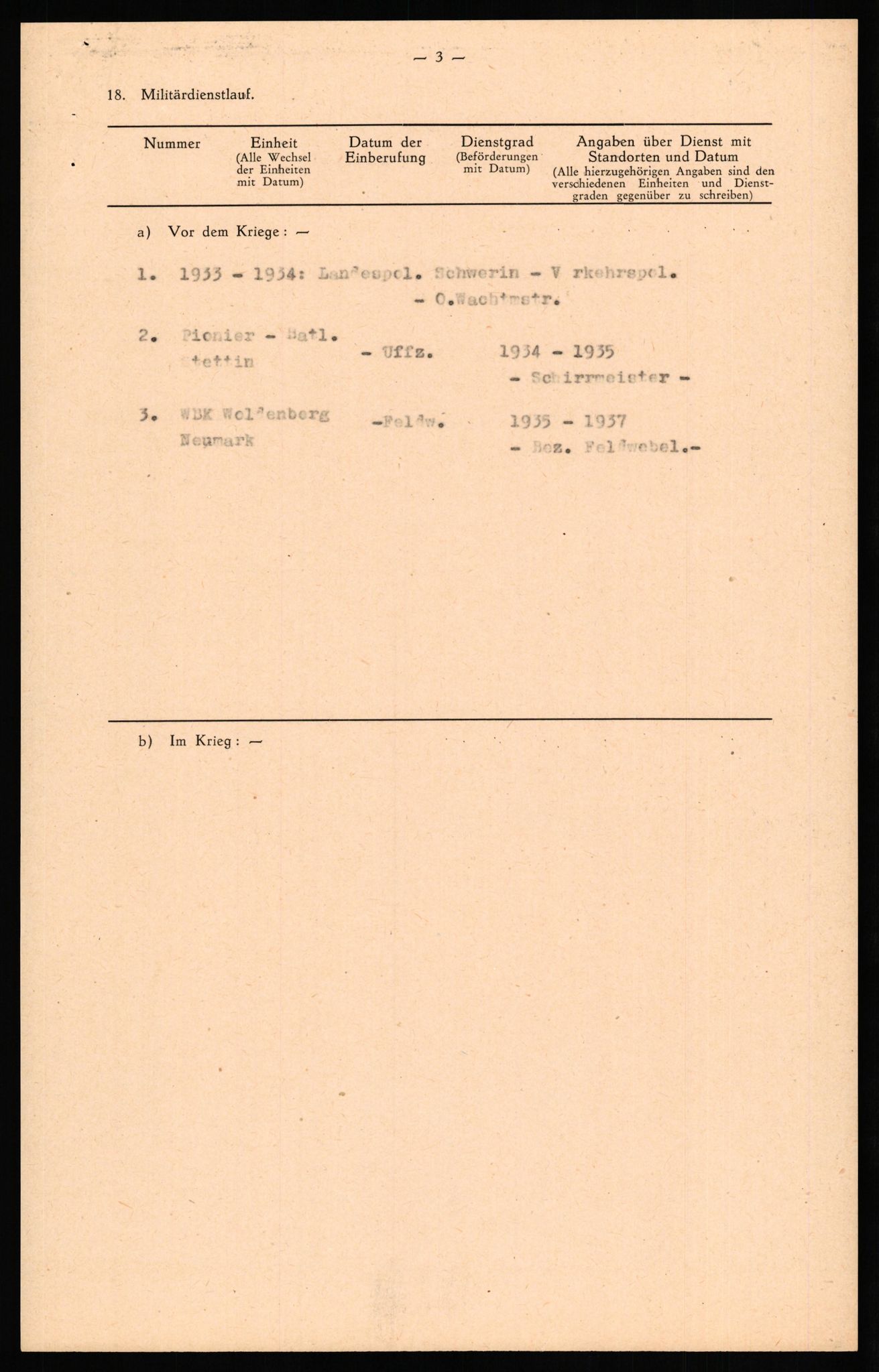 Forsvaret, Forsvarets overkommando II, AV/RA-RAFA-3915/D/Db/L0025: CI Questionaires. Tyske okkupasjonsstyrker i Norge. Tyskere., 1945-1946, s. 311