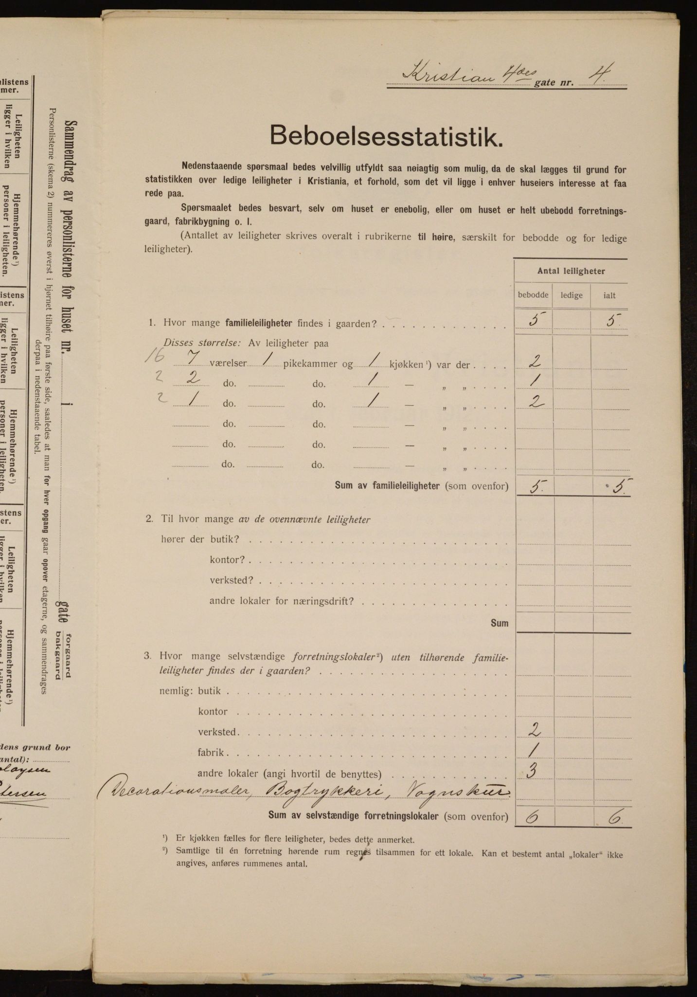 OBA, Kommunal folketelling 1.2.1912 for Kristiania, 1912, s. 54386