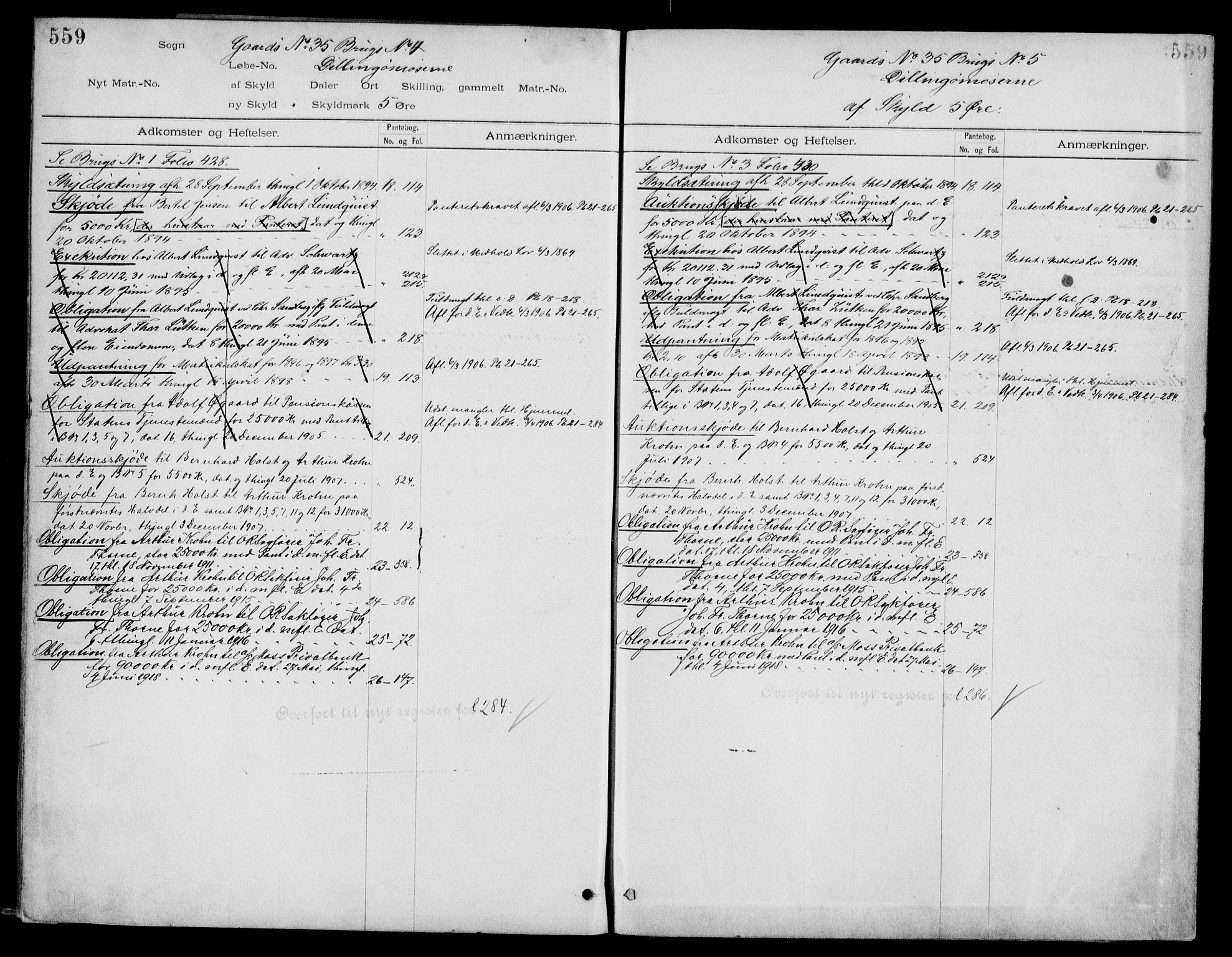 Moss sorenskriveri, SAO/A-10168: Panteregister nr. IV 3b, 1769-1926, s. 559