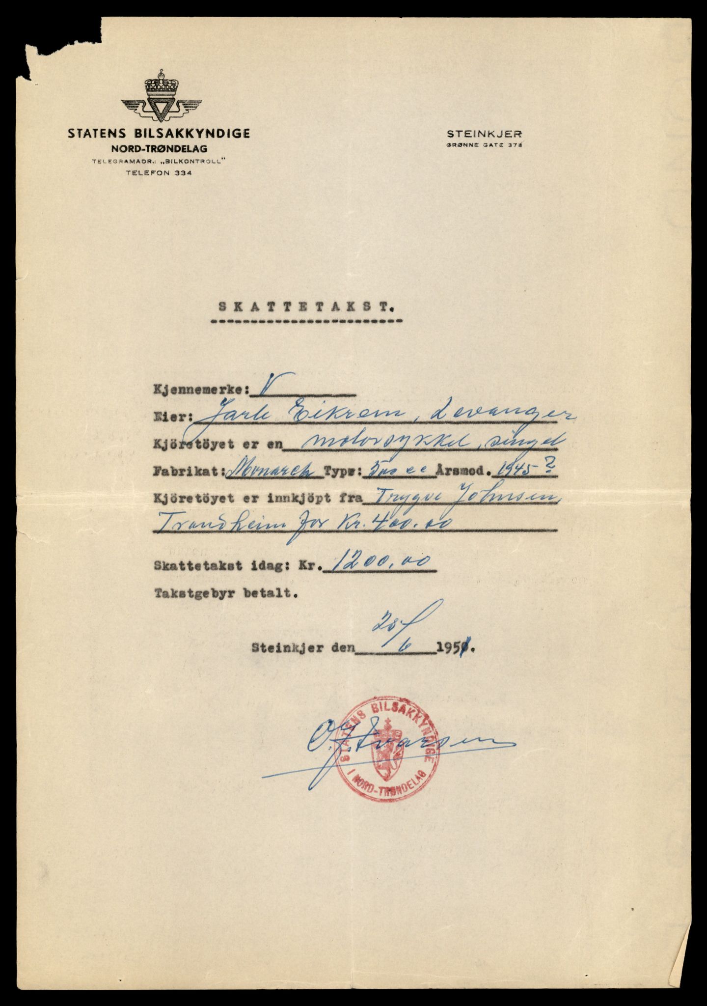Møre og Romsdal vegkontor - Ålesund trafikkstasjon, AV/SAT-A-4099/F/Fe/L0039: Registreringskort for kjøretøy T 13361 - T 13530, 1927-1998, s. 625