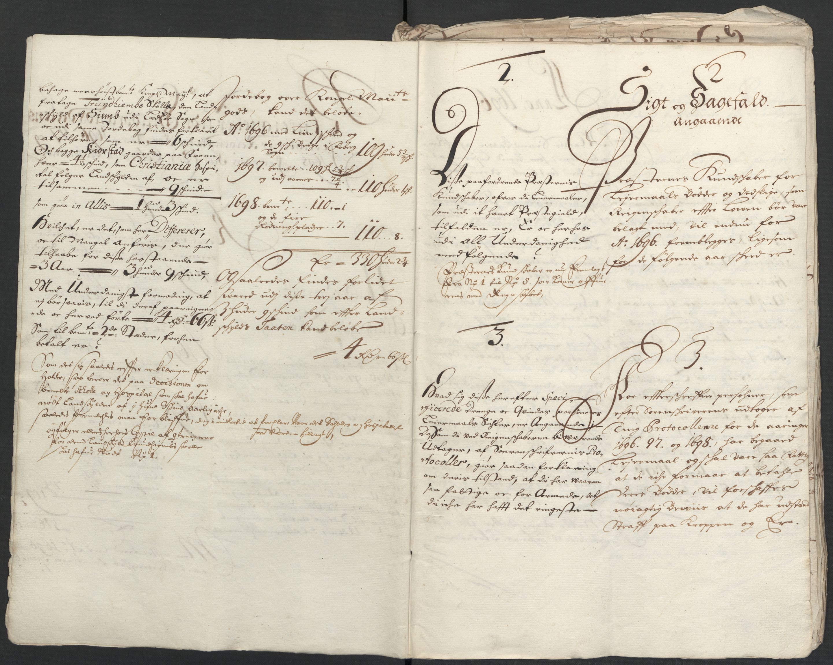 Rentekammeret inntil 1814, Reviderte regnskaper, Fogderegnskap, RA/EA-4092/R17/L1171: Fogderegnskap Gudbrandsdal, 1698, s. 221