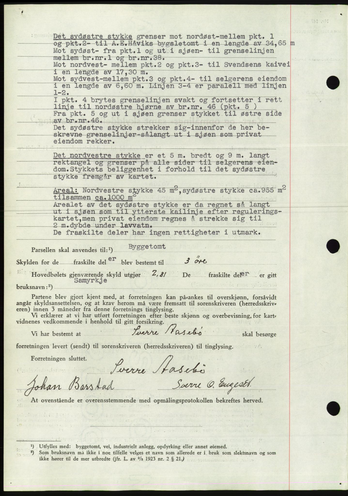 Søre Sunnmøre sorenskriveri, AV/SAT-A-4122/1/2/2C/L0066: Pantebok nr. 60, 1938-1938, Dagboknr: 1507/1938