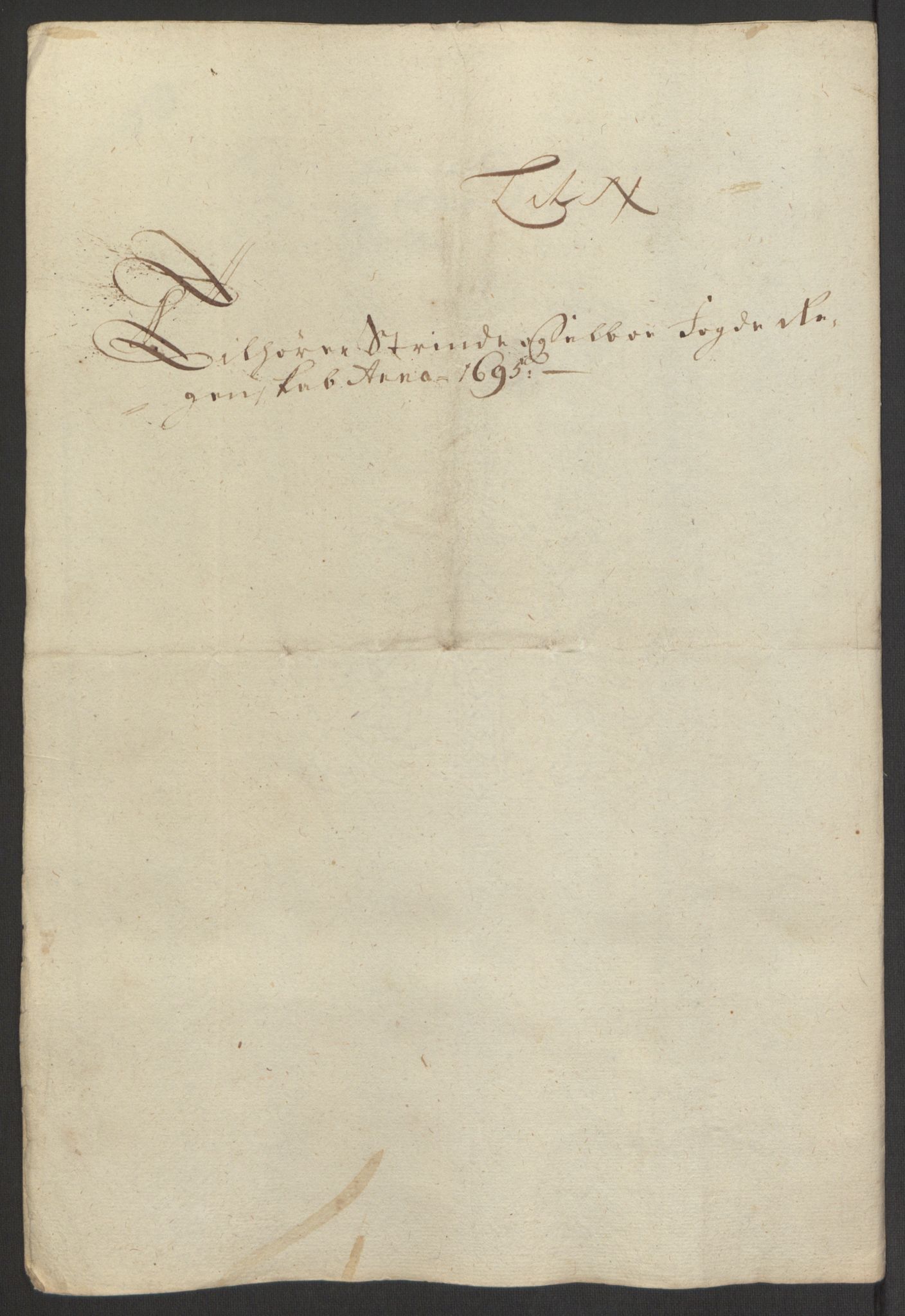 Rentekammeret inntil 1814, Reviderte regnskaper, Fogderegnskap, RA/EA-4092/R61/L4105: Fogderegnskap Strinda og Selbu, 1695, s. 103