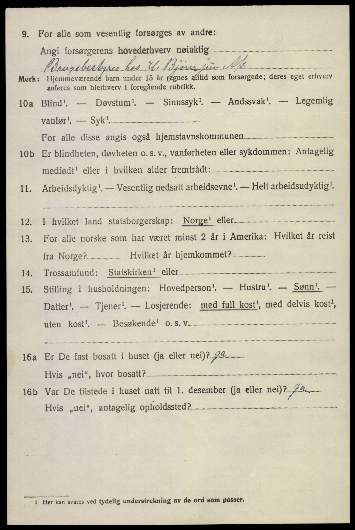 SAKO, Folketelling 1920 for 0815 Skåtøy herred, 1920, s. 9097