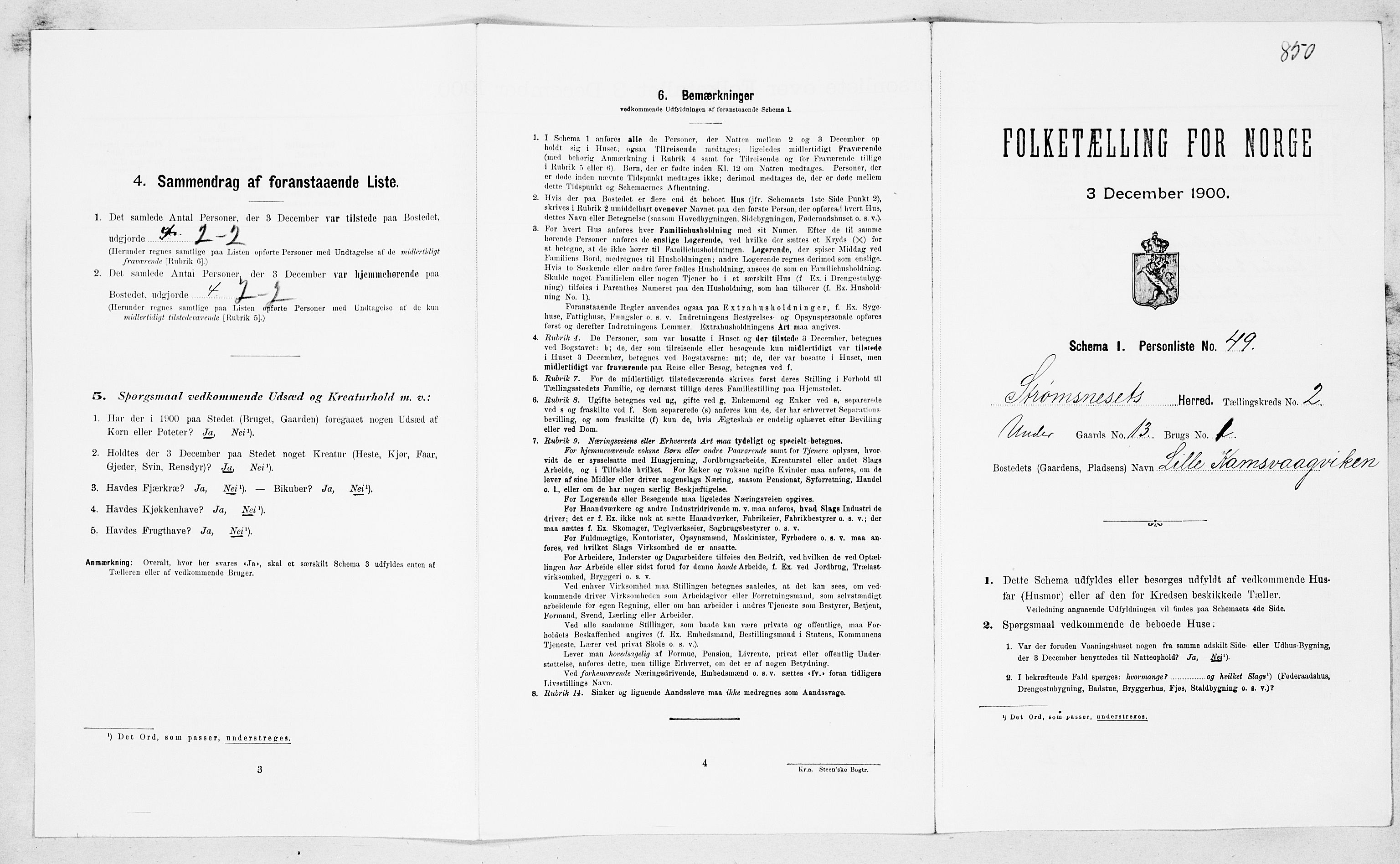 SAT, Folketelling 1900 for 1559 Straumsnes herred, 1900, s. 214