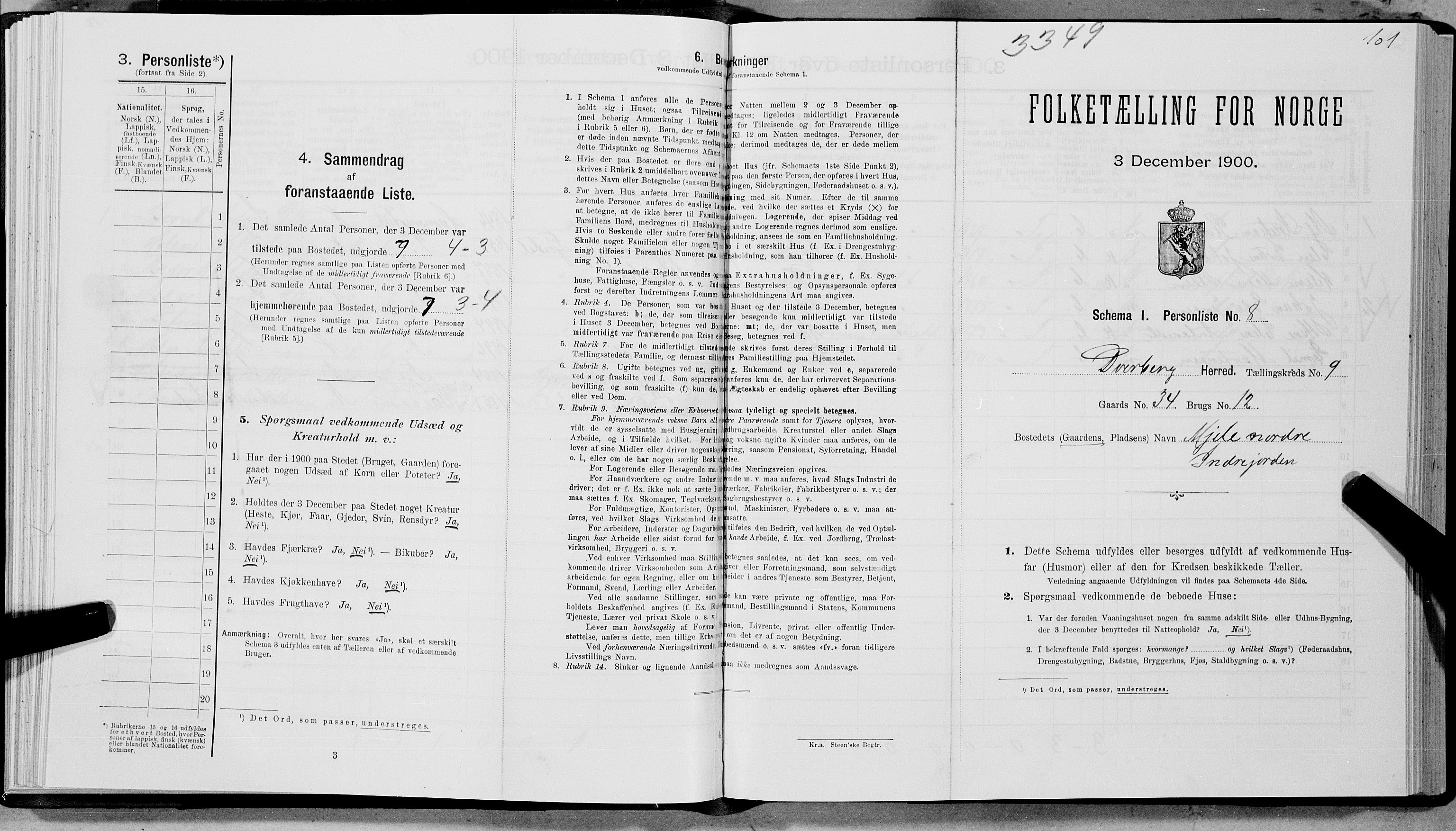 SAT, Folketelling 1900 for 1872 Dverberg herred, 1900, s. 775