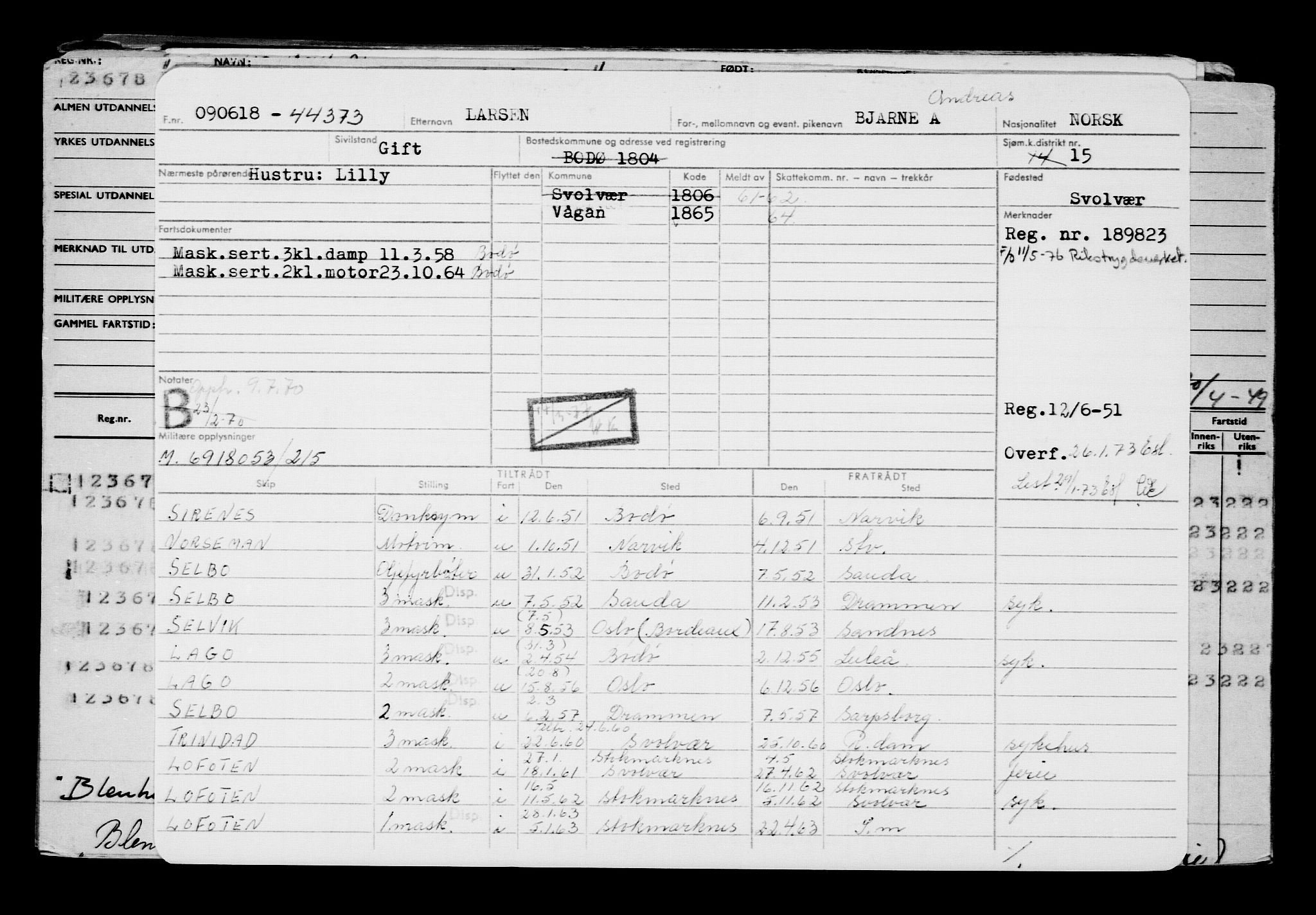 Direktoratet for sjømenn, AV/RA-S-3545/G/Gb/L0159: Hovedkort, 1918, s. 181