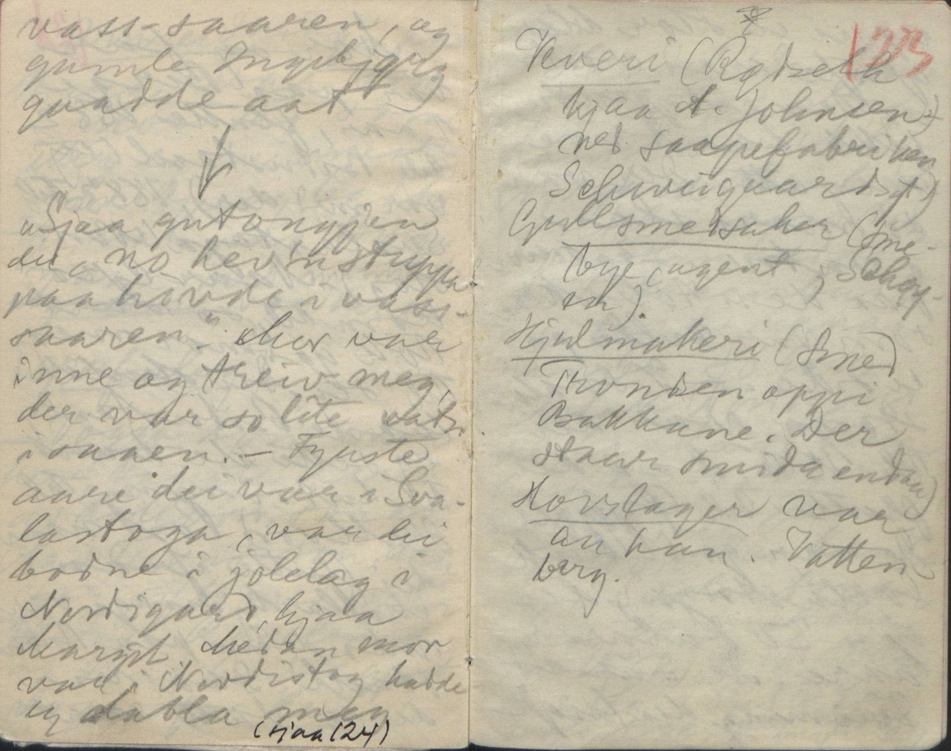 Rikard Berge, TEMU/TGM-A-1003/F/L0017/0011: 551-599 / 561 Ymse oppskriftar + brev til Berge, 1910-1950, s. 122-123