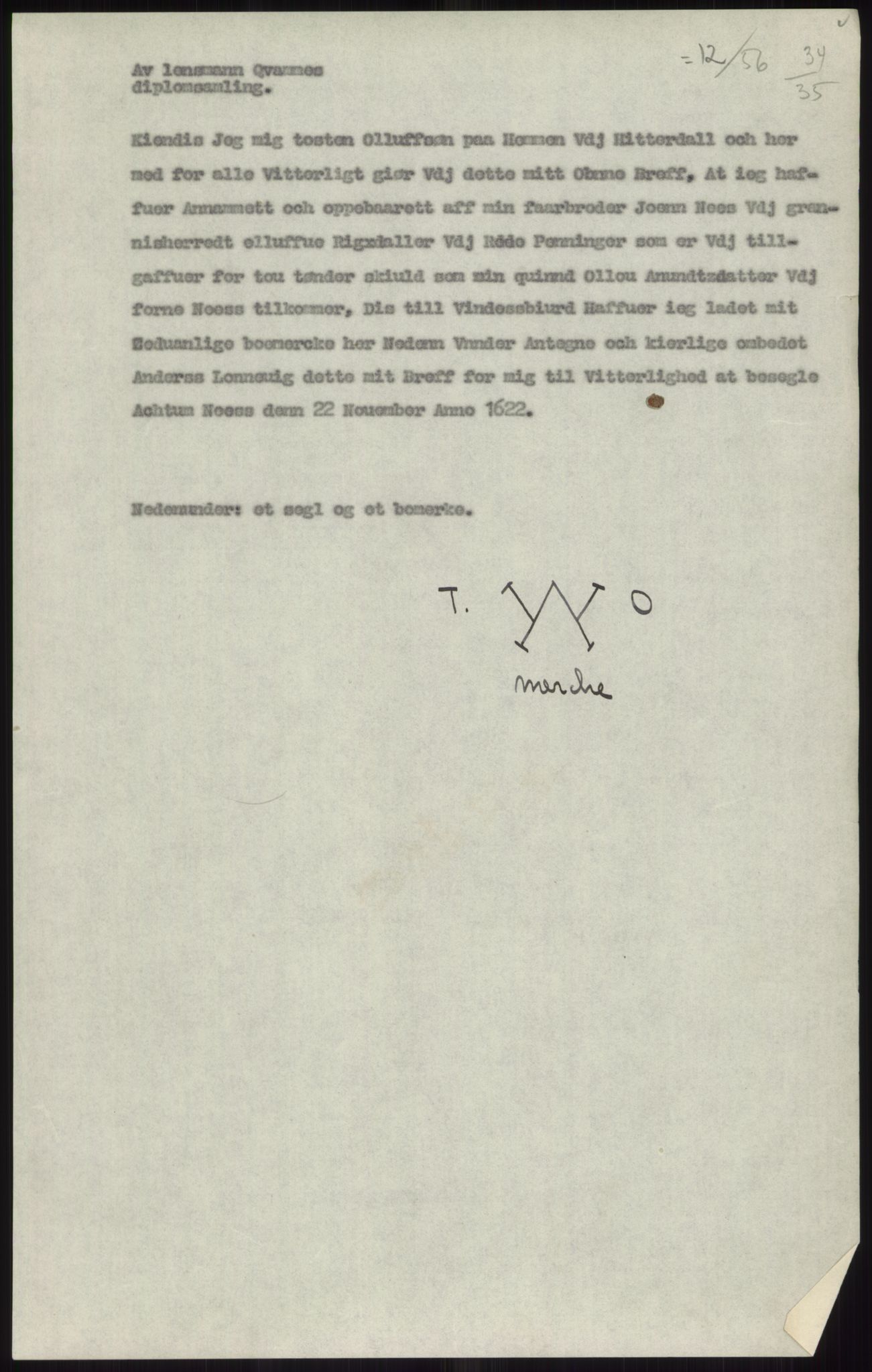 Samlinger til kildeutgivelse, Diplomavskriftsamlingen, AV/RA-EA-4053/H/Ha, s. 1914