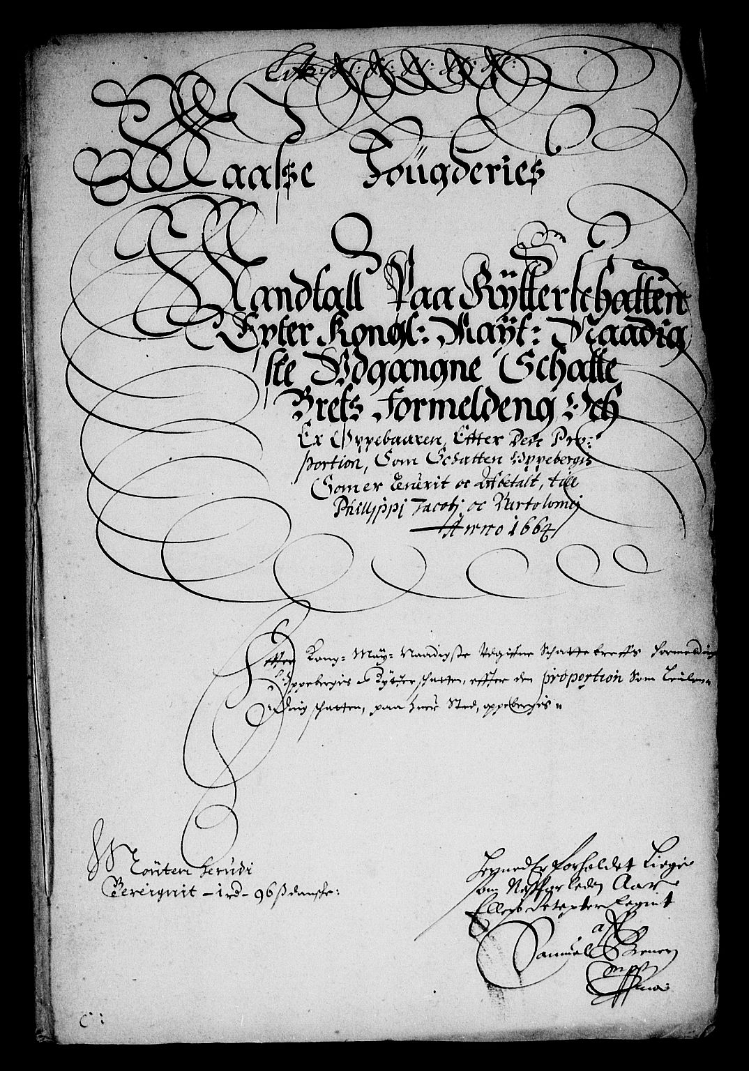 Rentekammeret inntil 1814, Reviderte regnskaper, Stiftamtstueregnskaper, Landkommissariatet på Akershus og Akershus stiftamt, AV/RA-EA-5869/R/Ra/L0025: Landkommissariatet på Akershus, 1664