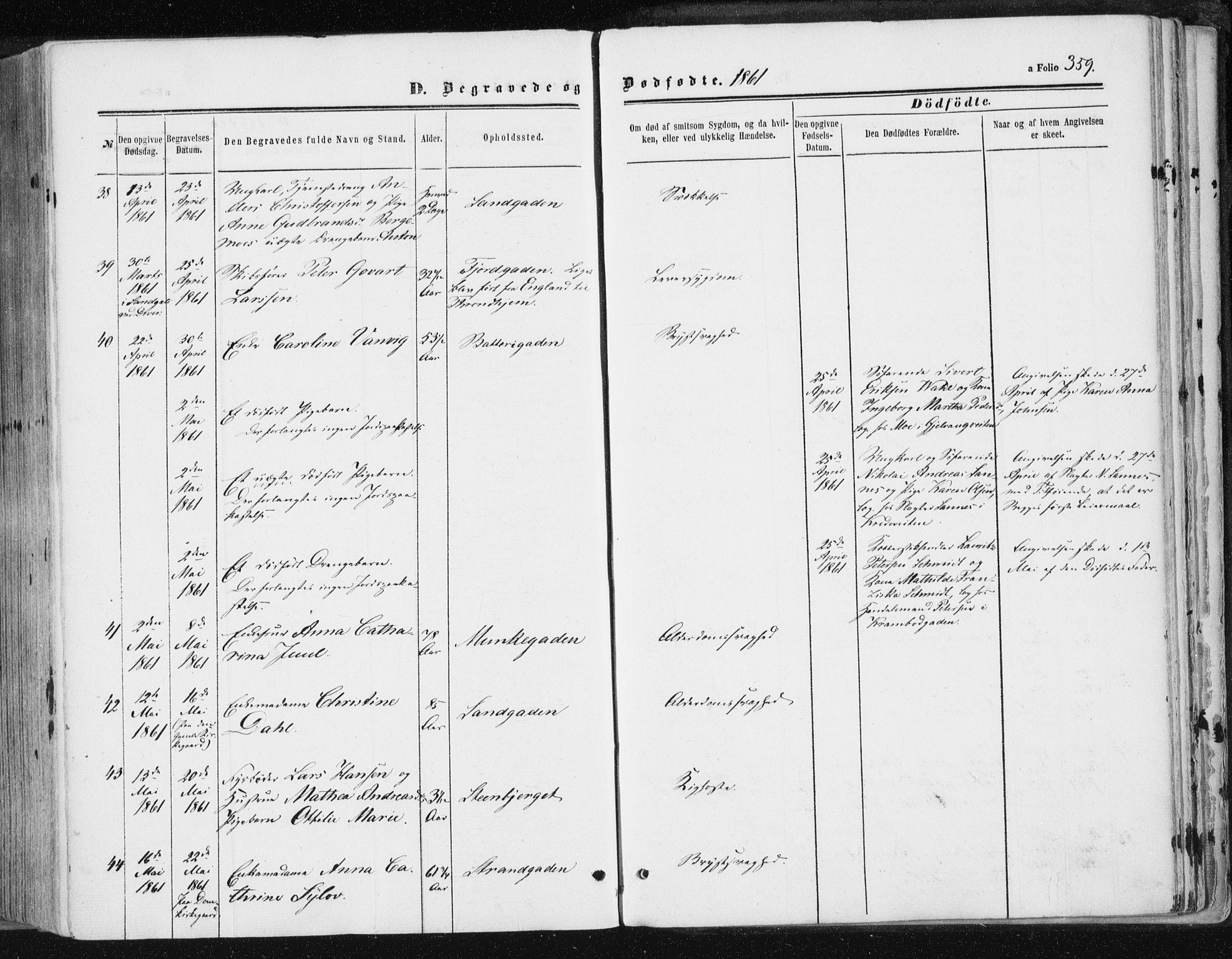 Ministerialprotokoller, klokkerbøker og fødselsregistre - Sør-Trøndelag, AV/SAT-A-1456/602/L0115: Ministerialbok nr. 602A13, 1860-1872, s. 359