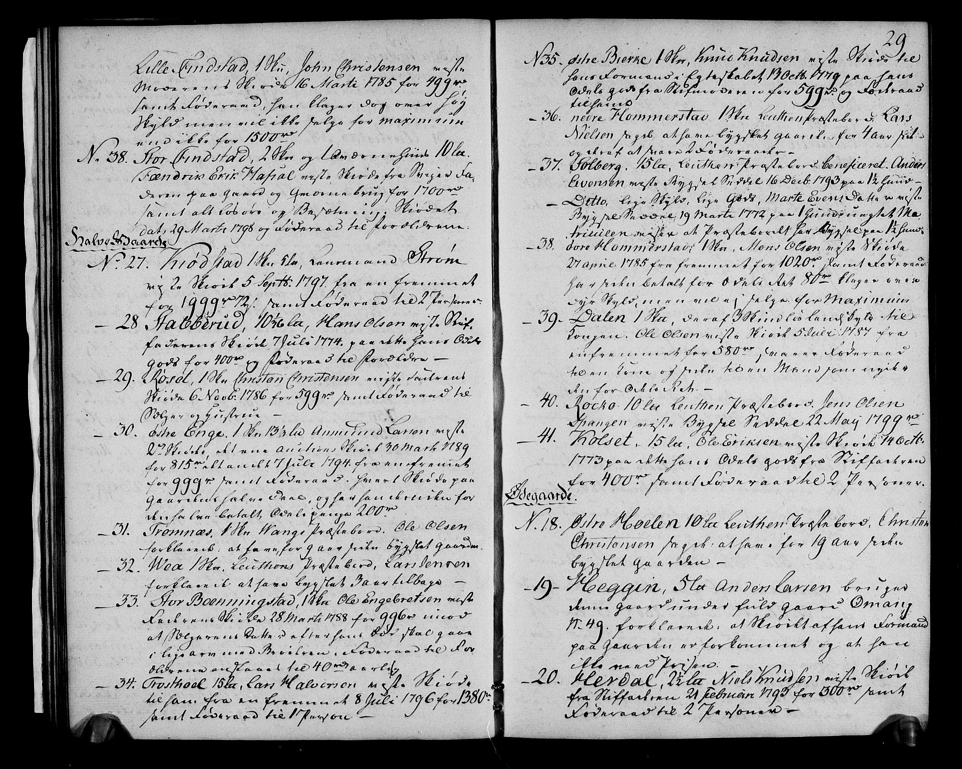 Rentekammeret inntil 1814, Realistisk ordnet avdeling, AV/RA-EA-4070/N/Ne/Nea/L0032: Hedmark fogderi. Bilag til deliberasjonsprotokoll, 1803, s. 31