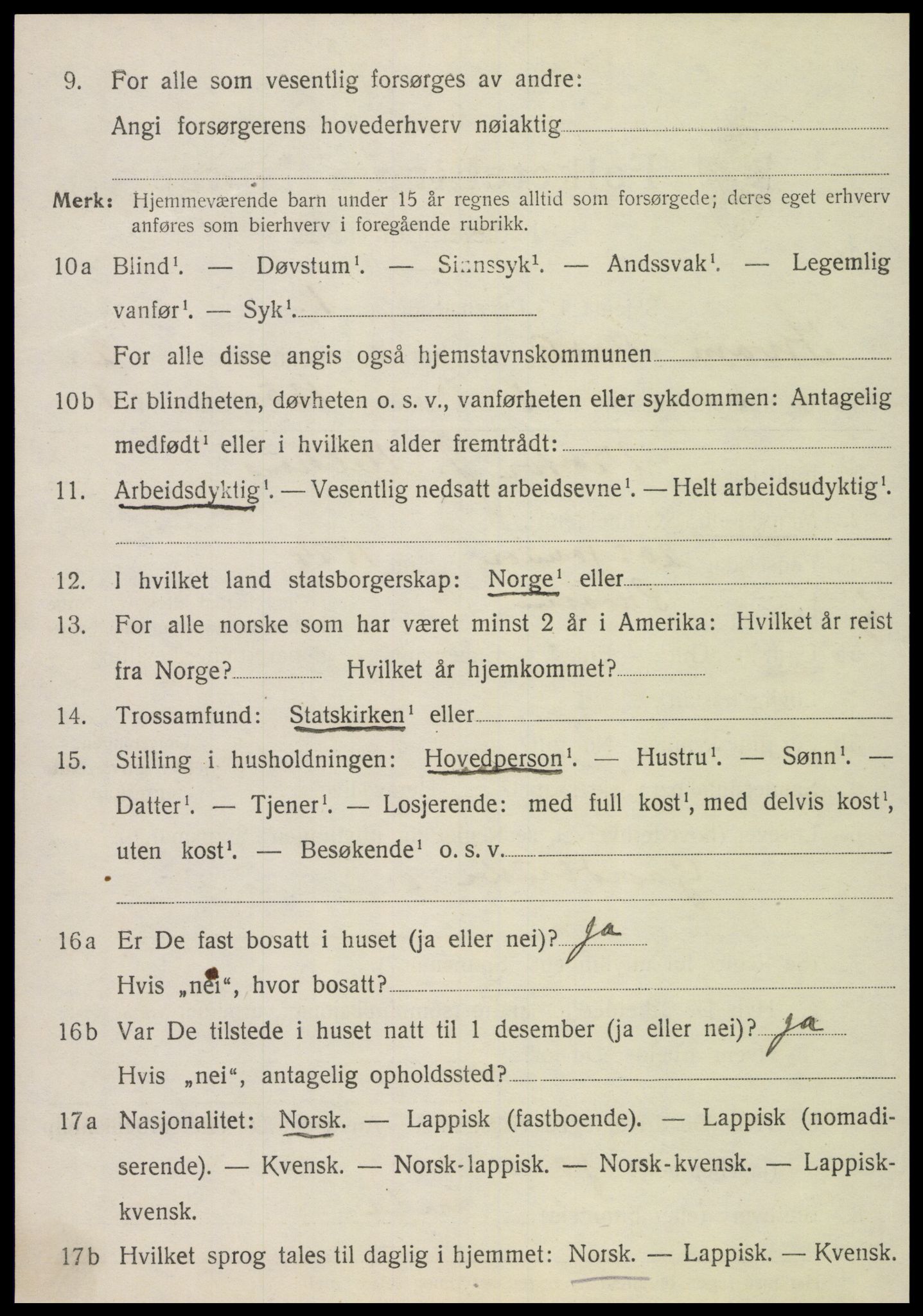 SAT, Folketelling 1920 for 1735 Kvam herred, 1920, s. 678