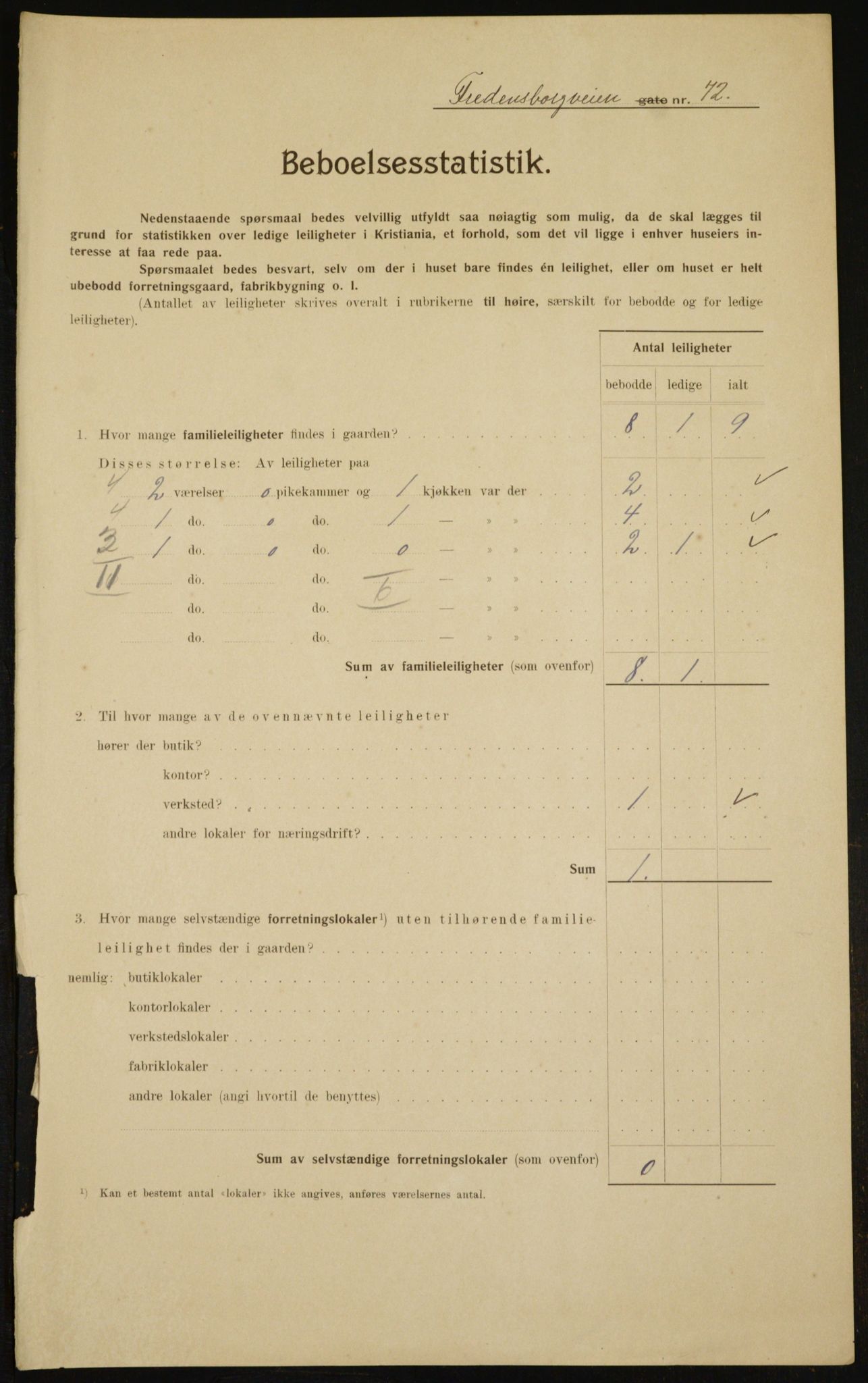 OBA, Kommunal folketelling 1.2.1910 for Kristiania, 1910, s. 24967