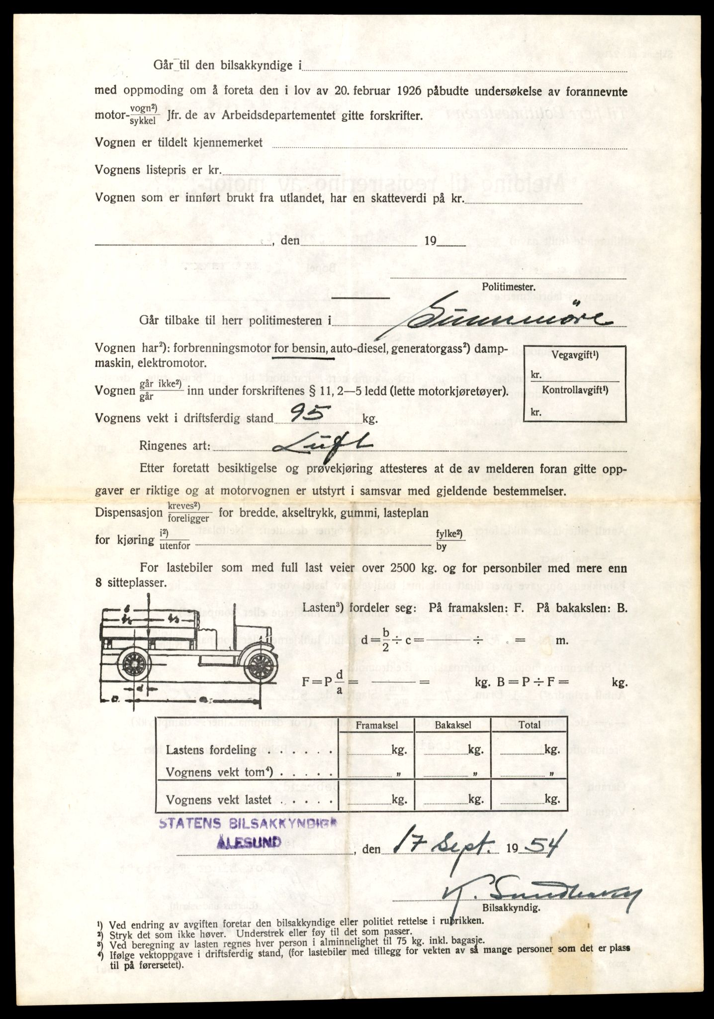 Møre og Romsdal vegkontor - Ålesund trafikkstasjon, AV/SAT-A-4099/F/Fe/L0038: Registreringskort for kjøretøy T 13180 - T 13360, 1927-1998, s. 966