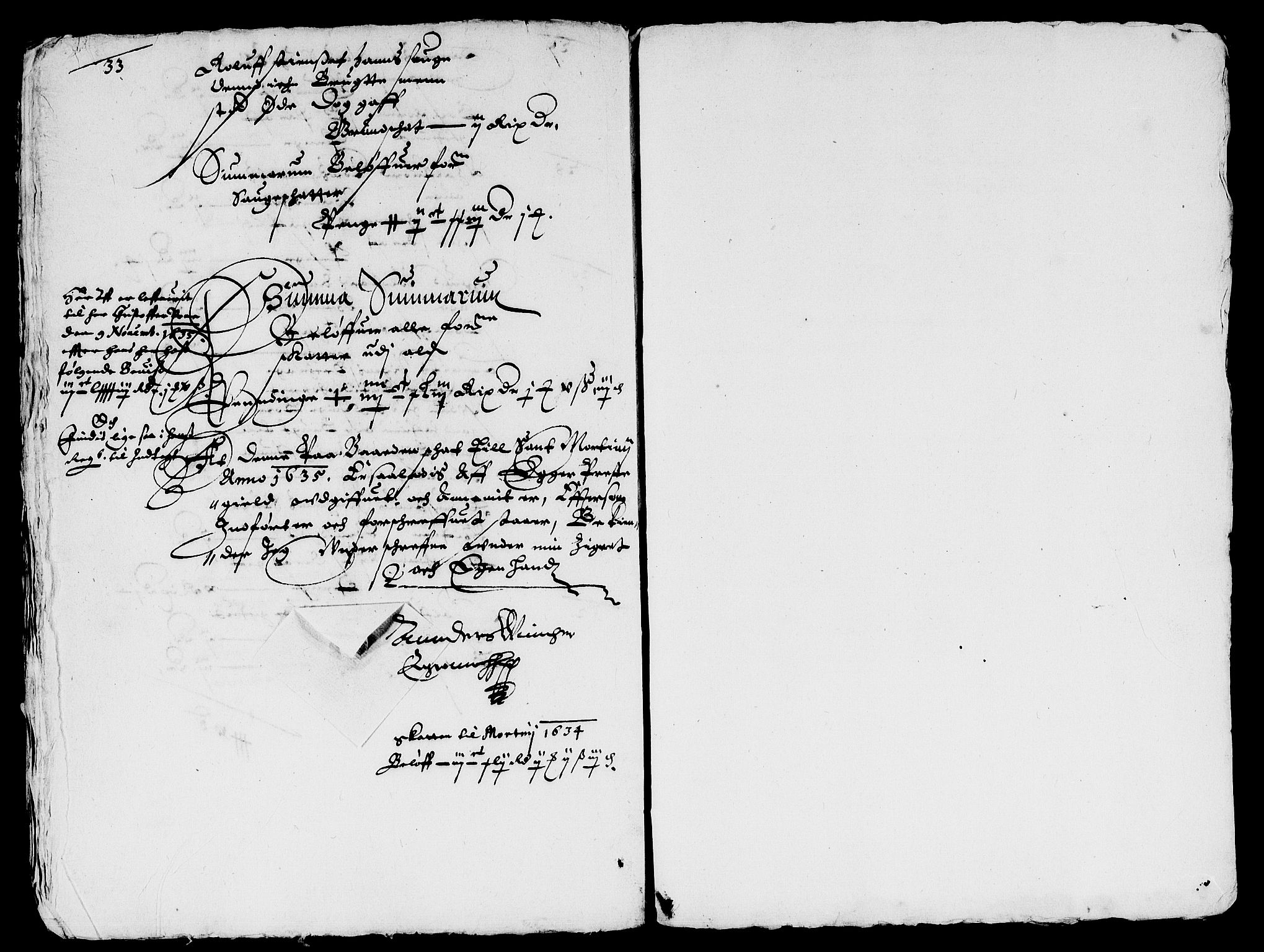 Rentekammeret inntil 1814, Reviderte regnskaper, Lensregnskaper, AV/RA-EA-5023/R/Rb/Rbl/L0006: Brunla len med Eiker len 1626-37, 1635-1638