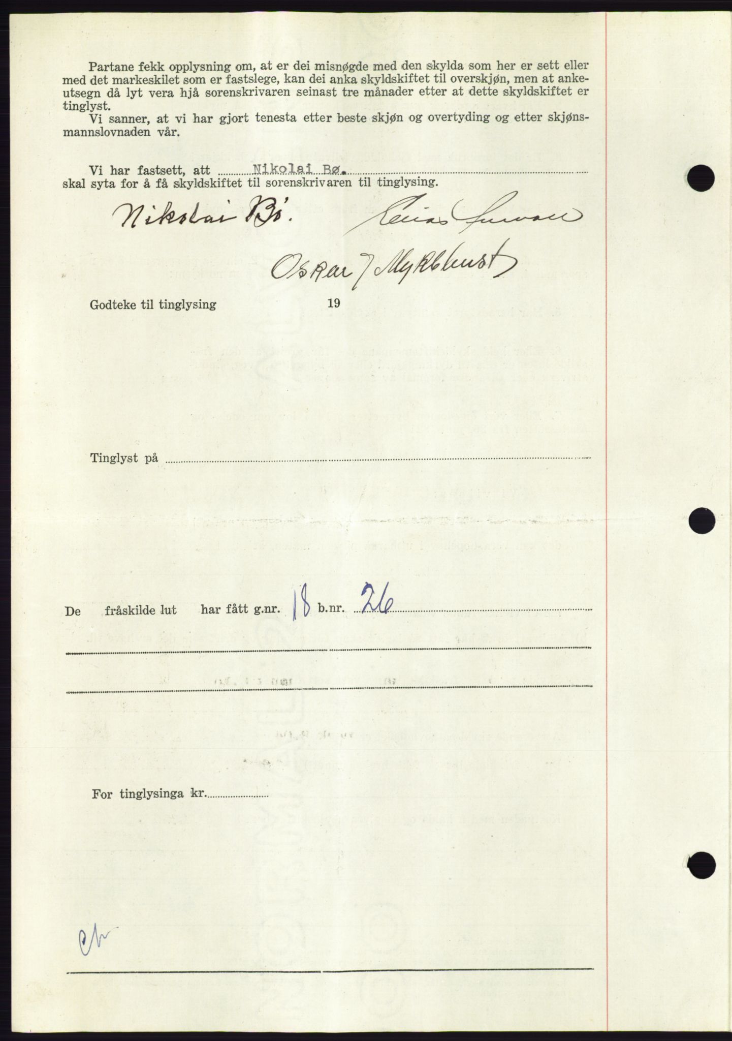 Søre Sunnmøre sorenskriveri, AV/SAT-A-4122/1/2/2C/L0094: Pantebok nr. 20A, 1953-1953, Dagboknr: 292/1953