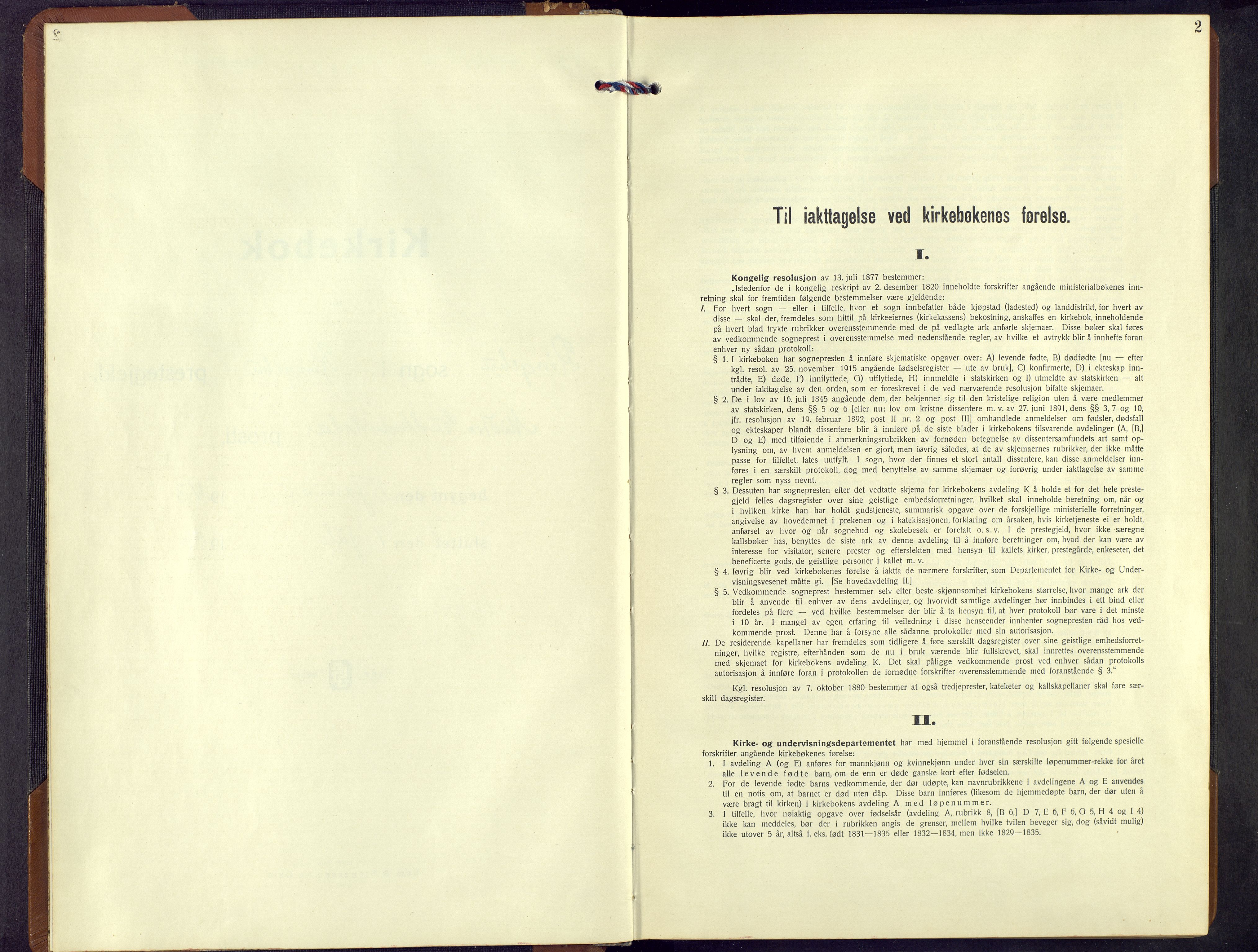 Ringebu prestekontor, SAH/PREST-082/H/Ha/Hab/L0013: Klokkerbok nr. 13, 1943-1956, s. 2