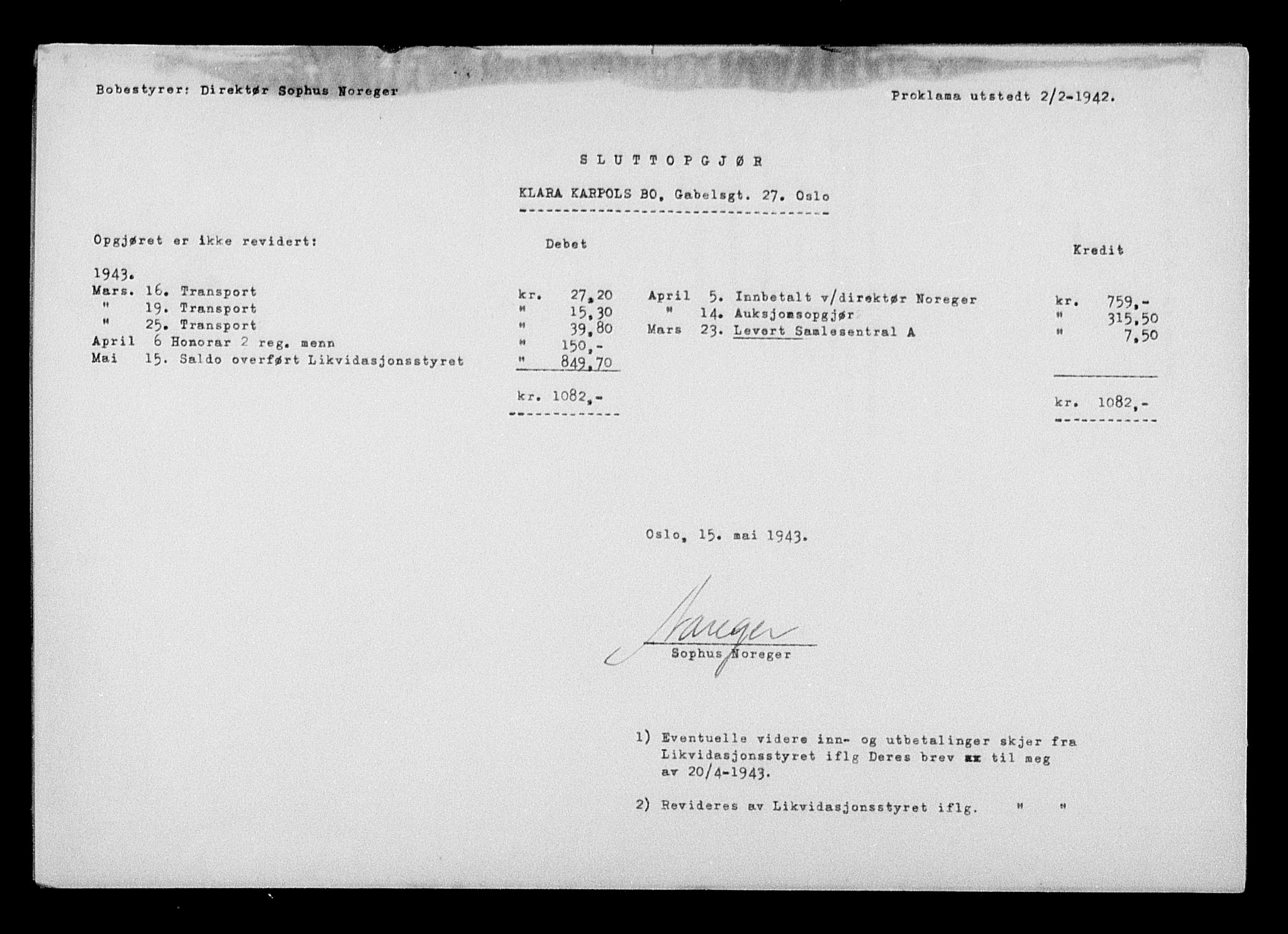Justisdepartementet, Tilbakeføringskontoret for inndratte formuer, AV/RA-S-1564/H/Hc/Hcc/L0949: --, 1945-1947, s. 442