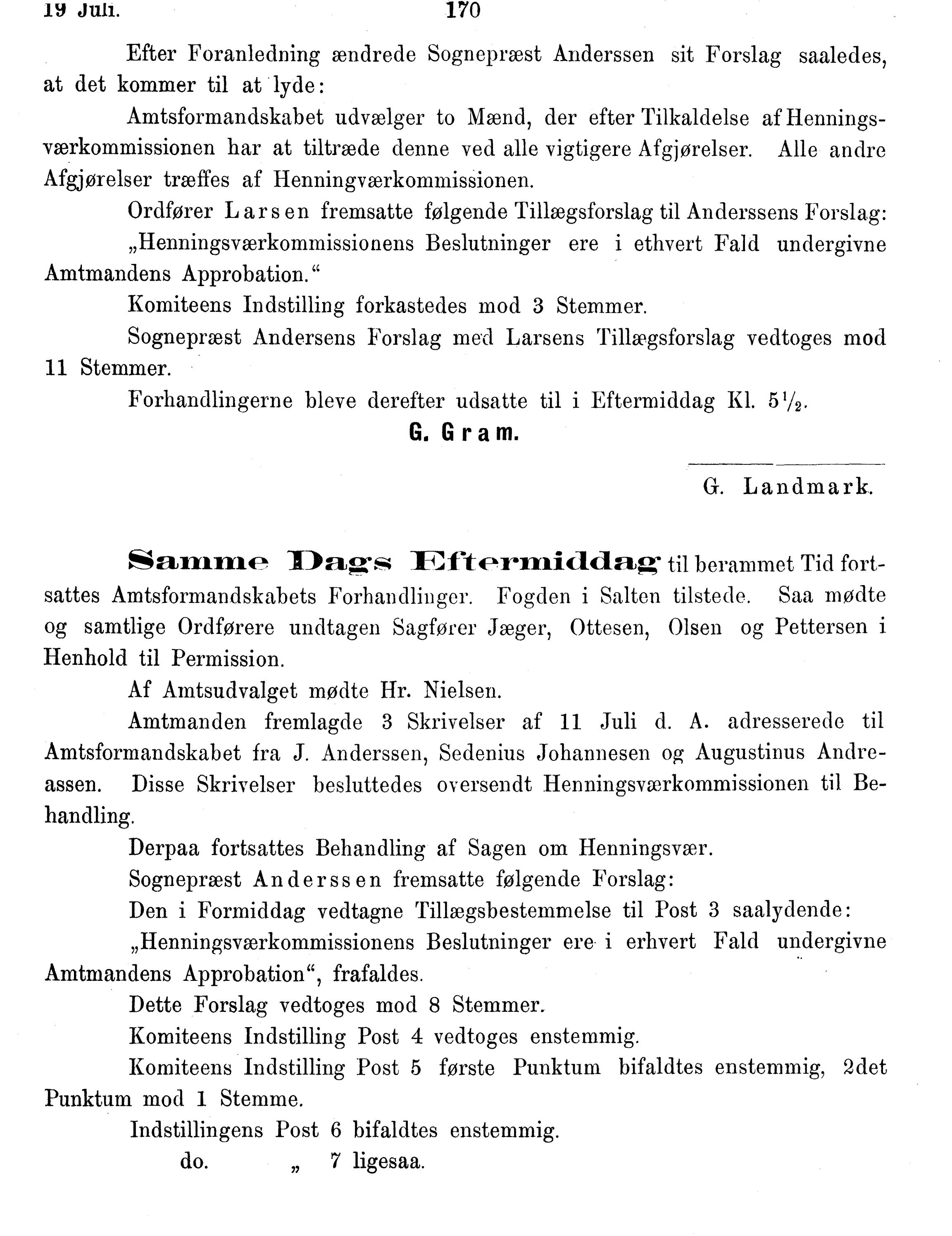 Nordland Fylkeskommune. Fylkestinget, AIN/NFK-17/176/A/Ac/L0014: Fylkestingsforhandlinger 1881-1885, 1881-1885