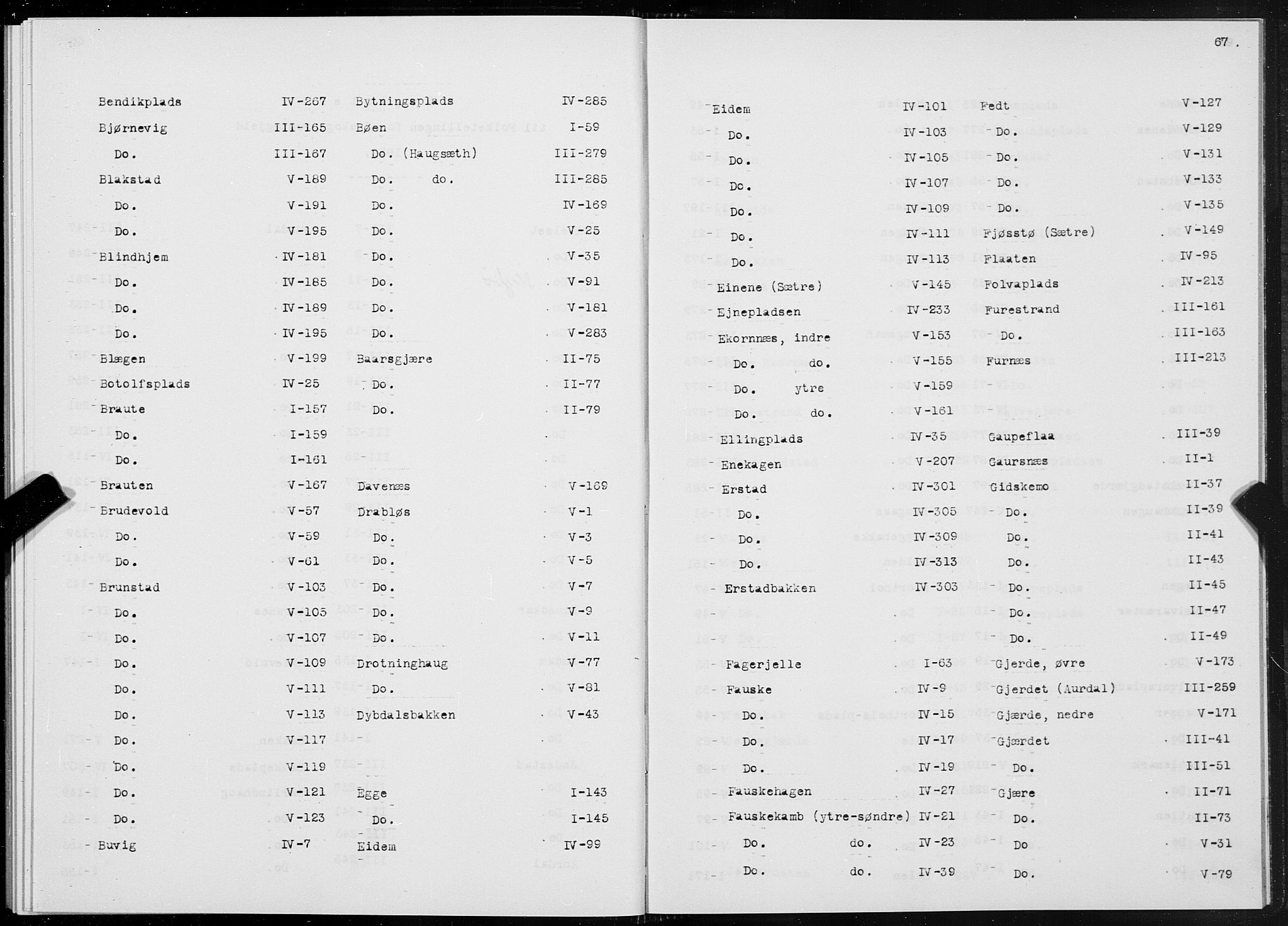 SAT, Folketelling 1875 for 1527P Ørskog prestegjeld, 1875, s. 67