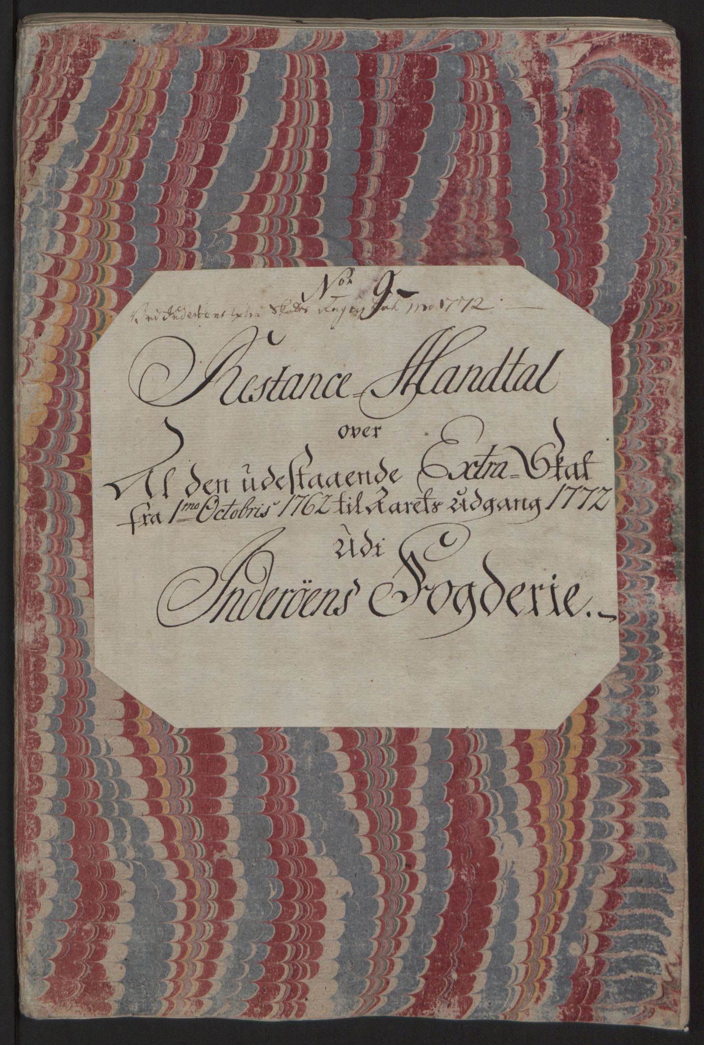 Rentekammeret inntil 1814, Reviderte regnskaper, Fogderegnskap, RA/EA-4092/R63/L4420: Ekstraskatten Inderøy, 1762-1772, s. 520