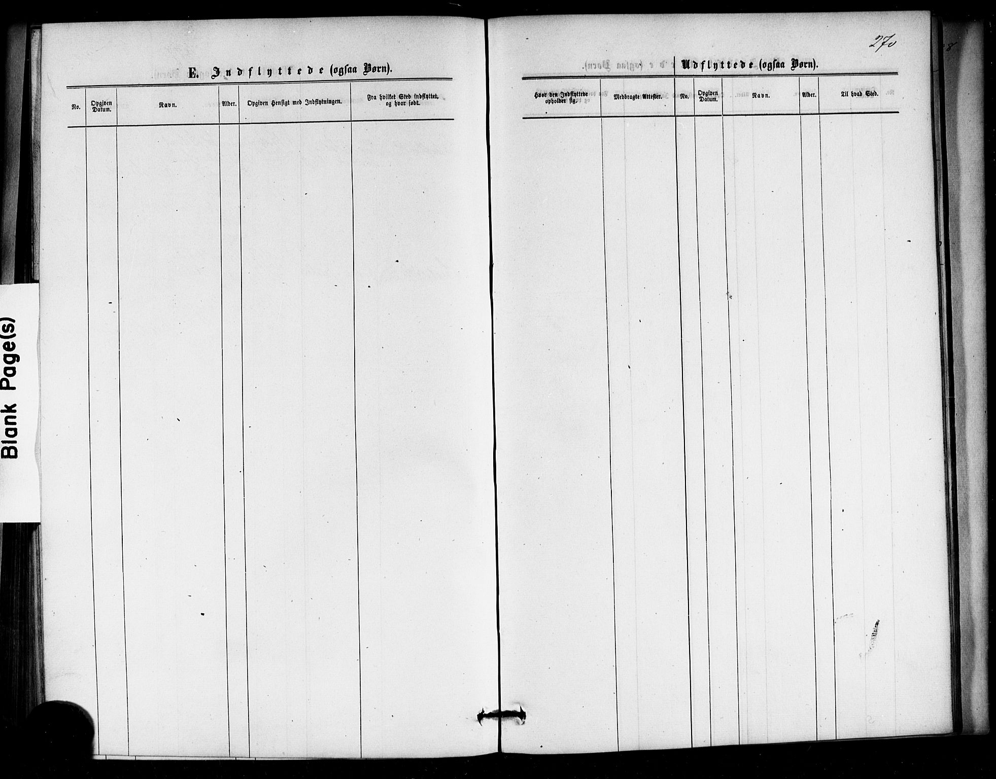 Strømm kirkebøker, AV/SAKO-A-322/F/Fa/L0002: Ministerialbok nr. I 2, 1870-1877, s. 270