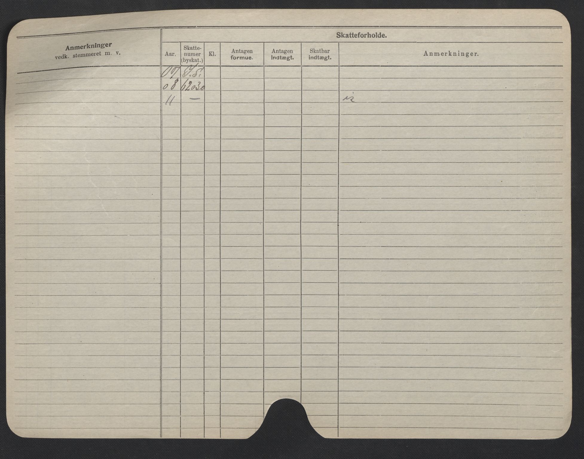 Oslo folkeregister, Registerkort, AV/SAO-A-11715/F/Fa/Fac/L0006: Menn, 1906-1914, s. 802b