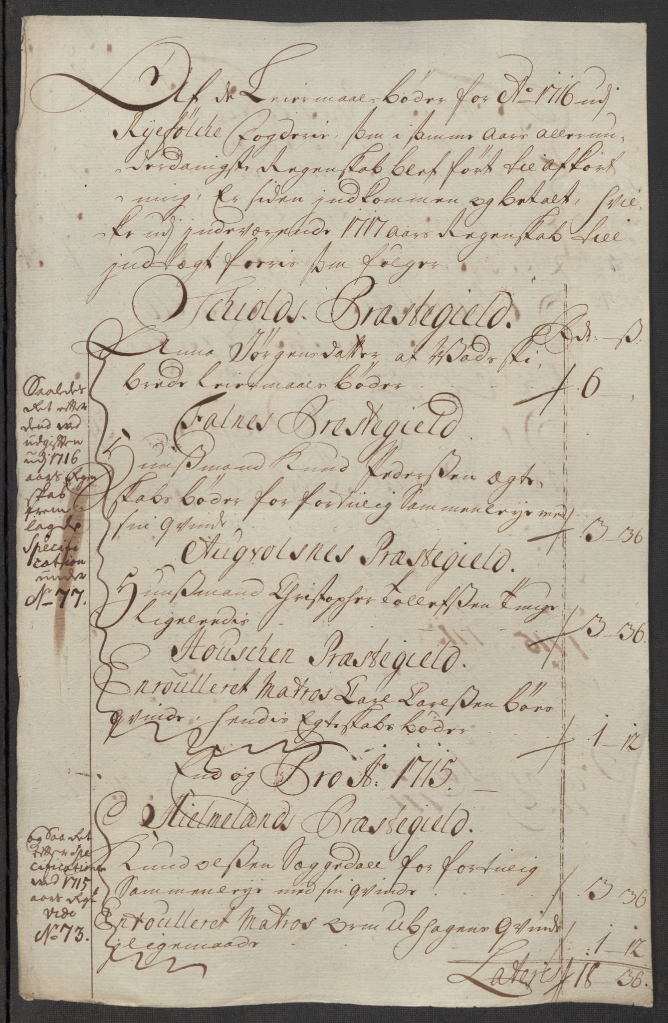 Rentekammeret inntil 1814, Reviderte regnskaper, Fogderegnskap, AV/RA-EA-4092/R47/L2870: Fogderegnskap Ryfylke, 1717, s. 280