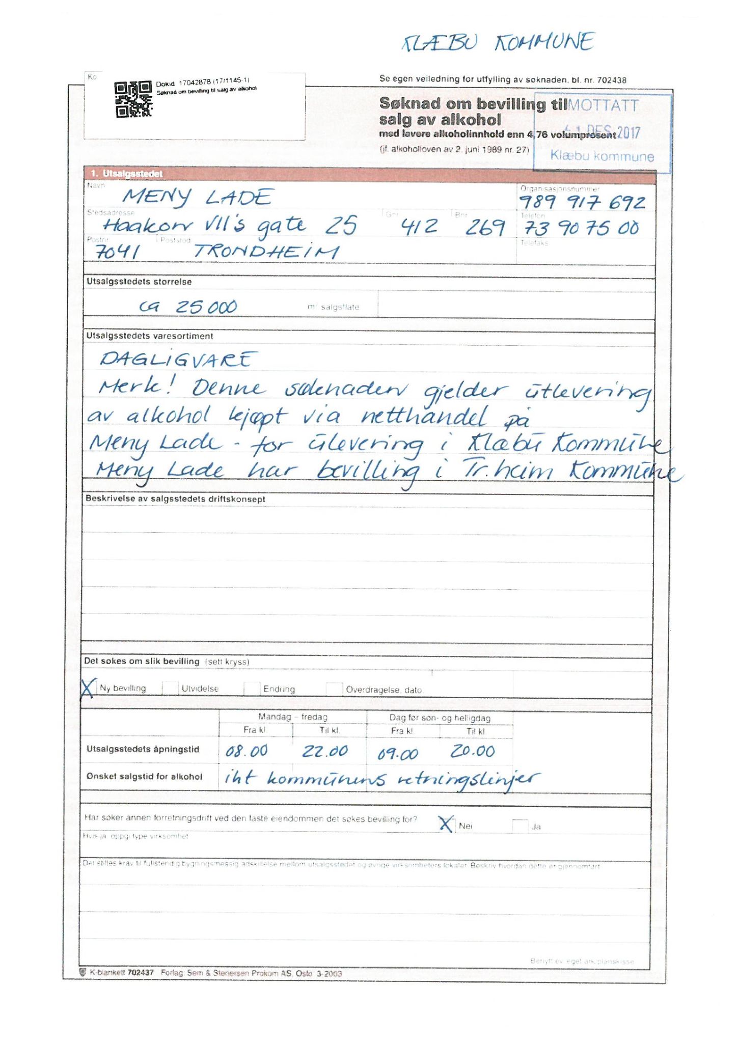 Klæbu Kommune, TRKO/KK/05-UOm/L009: Utvalg for omsorg - Møtedokumenter, 2018, s. 16